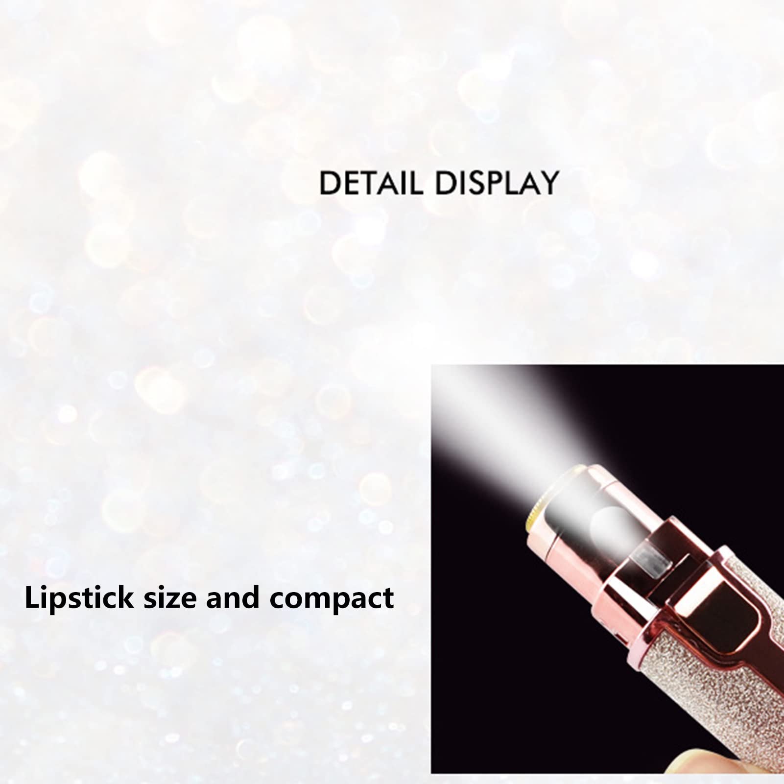 2-in-1 Electric Shaver & Epilator for Women - Rechargeable Portable Facial Hair Remover, Eyebrow Trimmer & Body Groomer - Painless Hair Removal for Lips, Face & Body - Perfect for Travel, Home & Salon Use