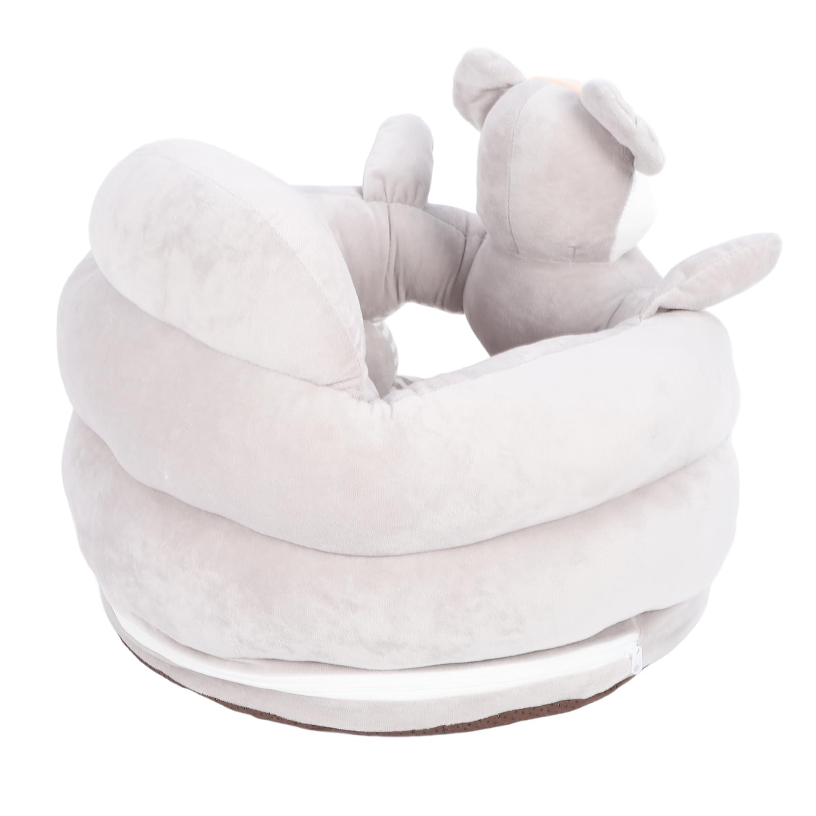 **Soft Animal-Shaped Baby Support Sofa - Plush Floor Cushion for Sitting Posture Support, Indoor Play & Nursery Comfort (Style #3)**    *Perfect for playtime, tummy time, or cozy reading nook in the nursery!*