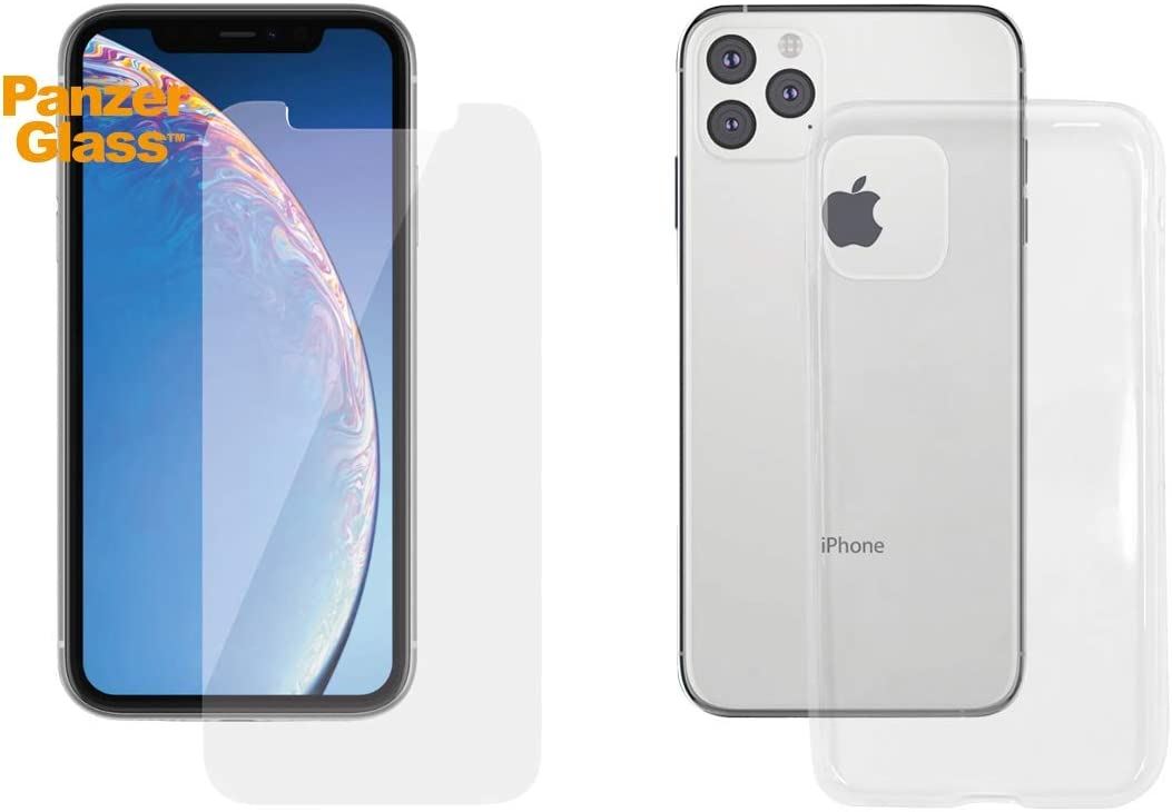 Panzer Glass 360 Full Body Screen Protector for iPhone 11 Pro - Shatterproof Tempered Glass with Clear Case - Perfect for Work, Travel & Outdoor Activities