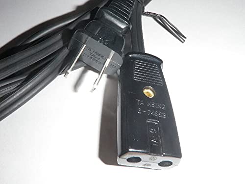 Replacement Power Cord for Dominion Waffle Maker Models 1316, 1316.2, 1316.3 - Compatible Accessory for Home & Commercial Waffle Irons - Perfect for Breakfast Restaurants, Cafes, and DIY Waffle Making