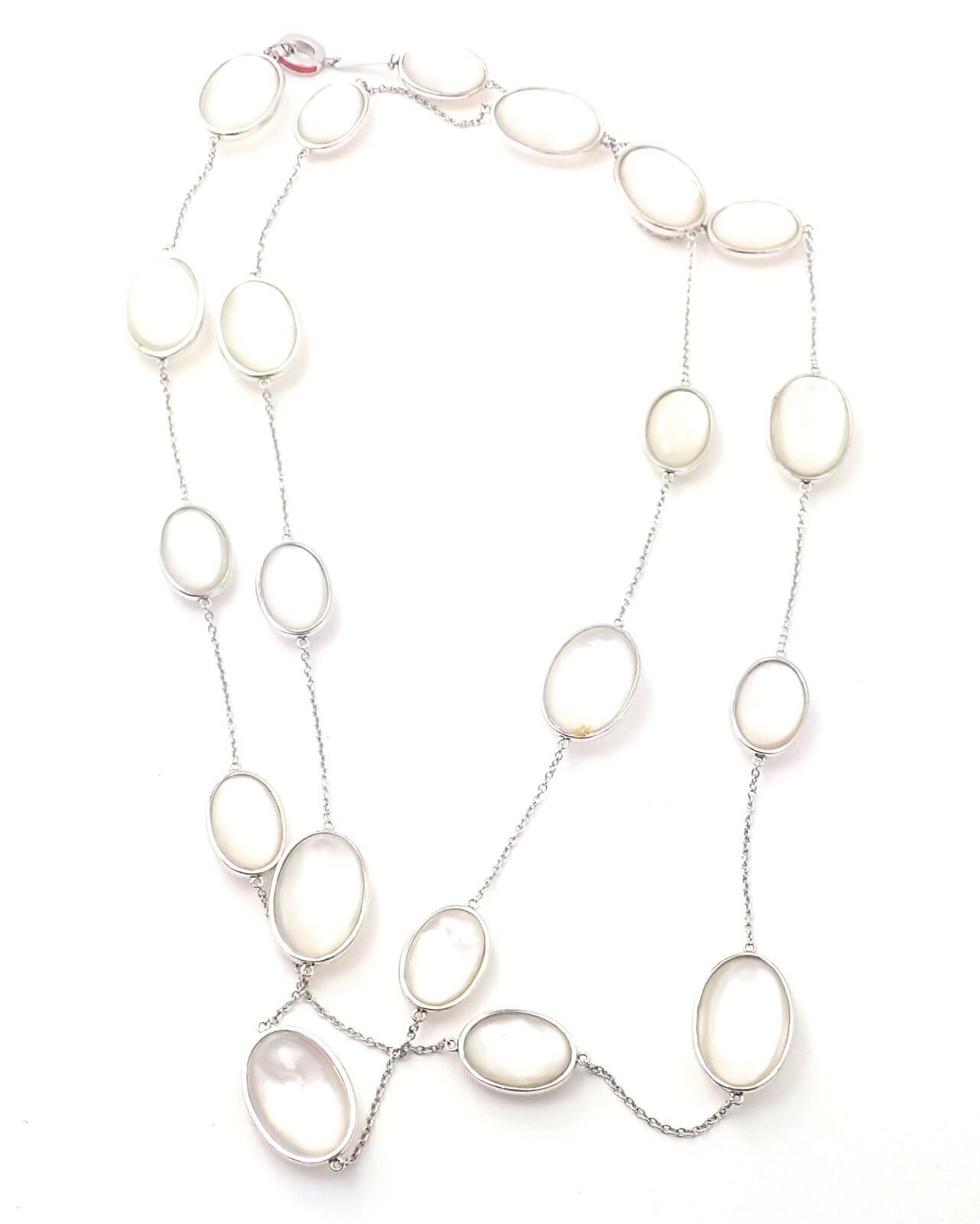 Ivanka Trump 18k Gold Plated Diamond & Mother of Pearl Jewelry Set - Necklace, Bracelet, Earrings for Women - Perfect for Weddings, Parties & Special Occasions
