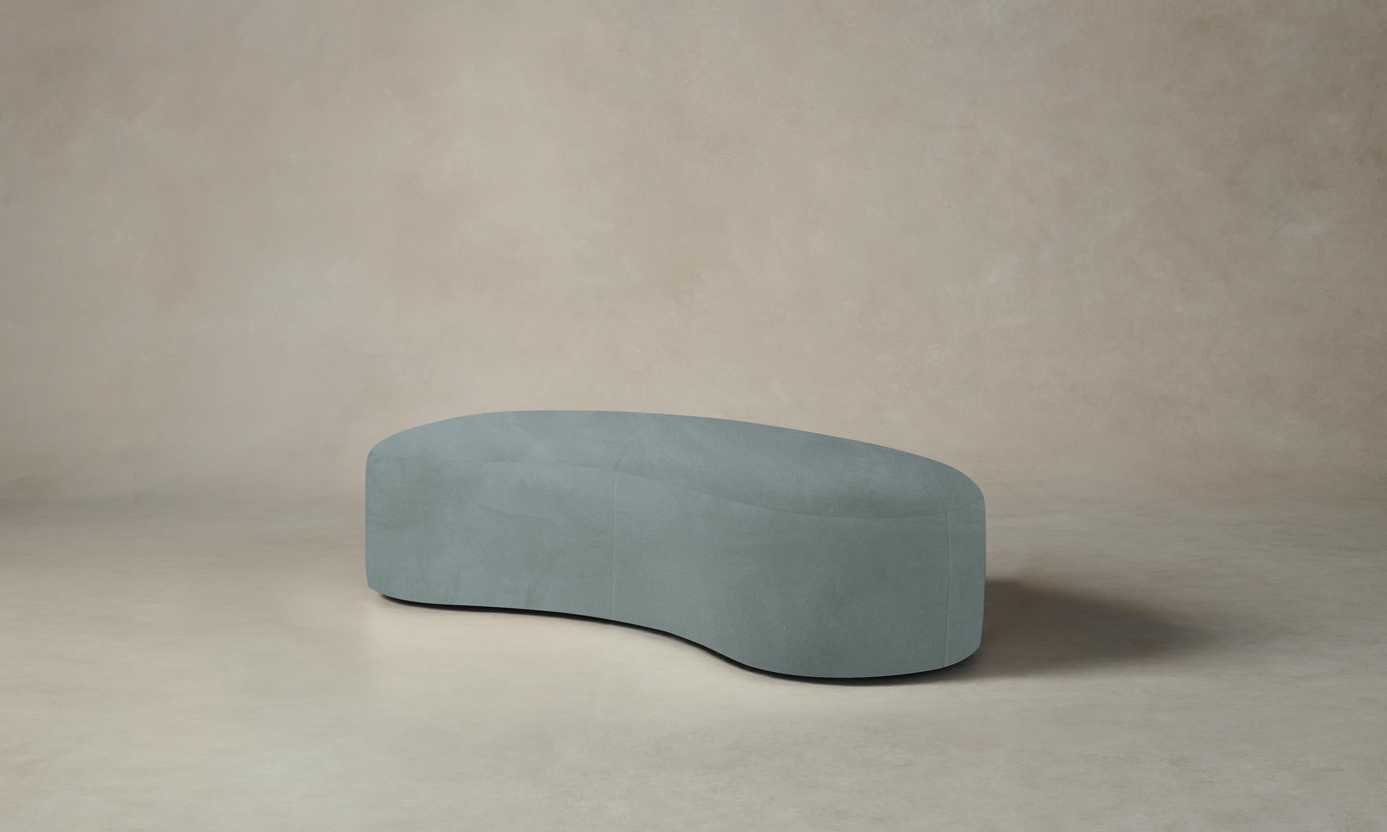 Chelsea Daybed with Nubuck Leather Upholstery - Modern Sofa Bed for Living Room, Guest Room & Small Spaces
