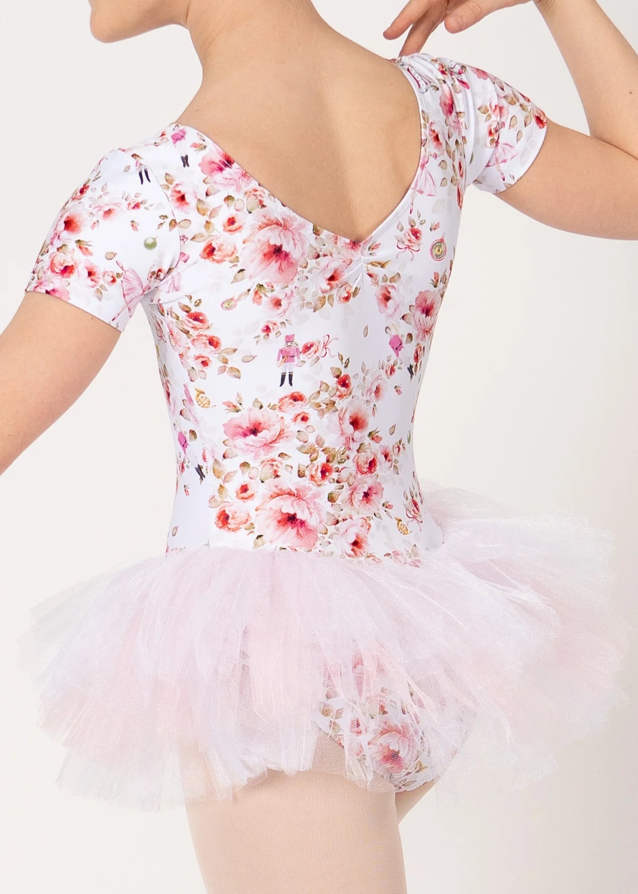 Lola Nutcracker Tutu Dress for Girls - Elegant Ballet Tutu Skirt for Dance Recitals, Christmas Performances & Holiday Parties