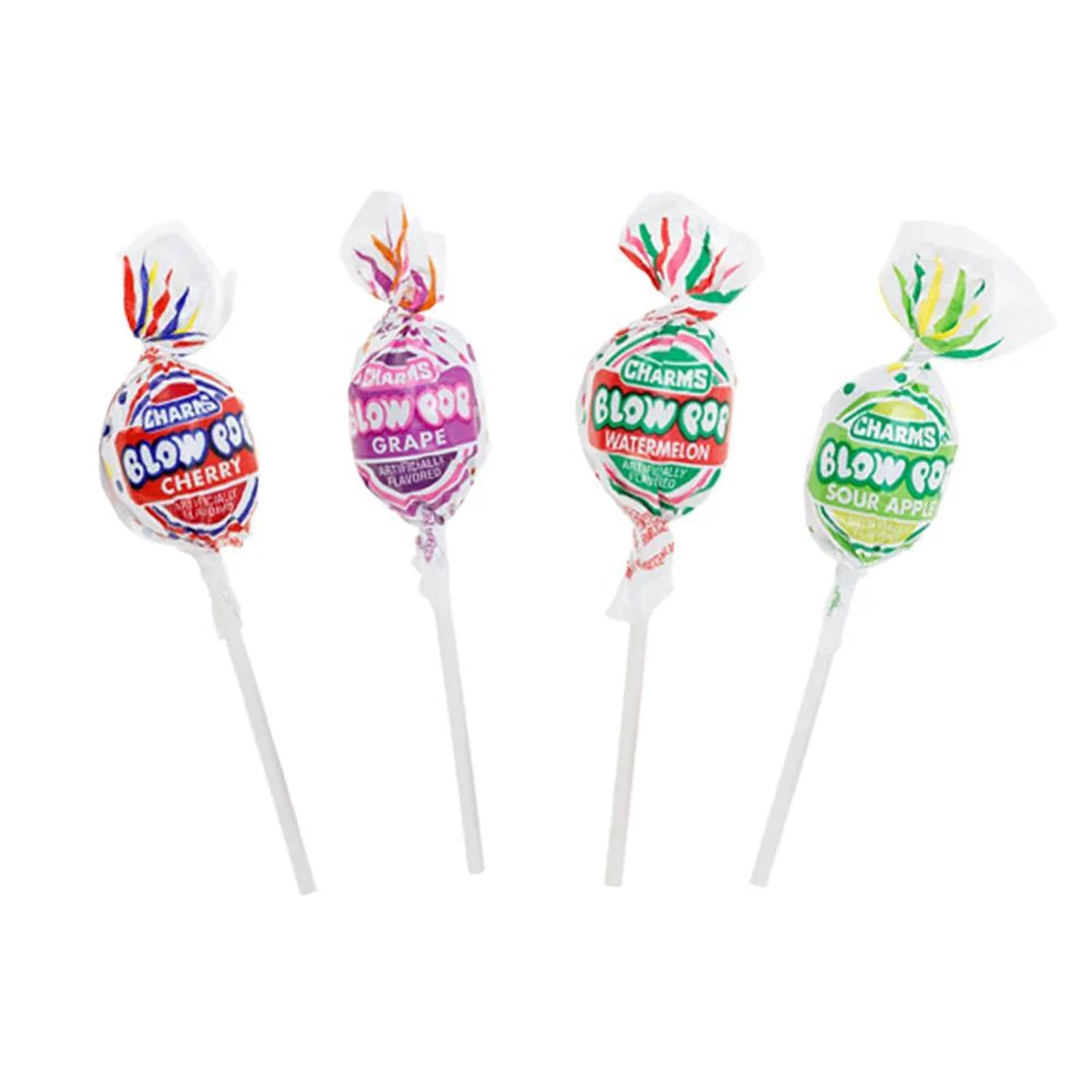 Assorted Charms Blow Pop Lollipops - 33lb Bulk Case | Perfect for Candy Buffets, Party Favors & Fundraisers