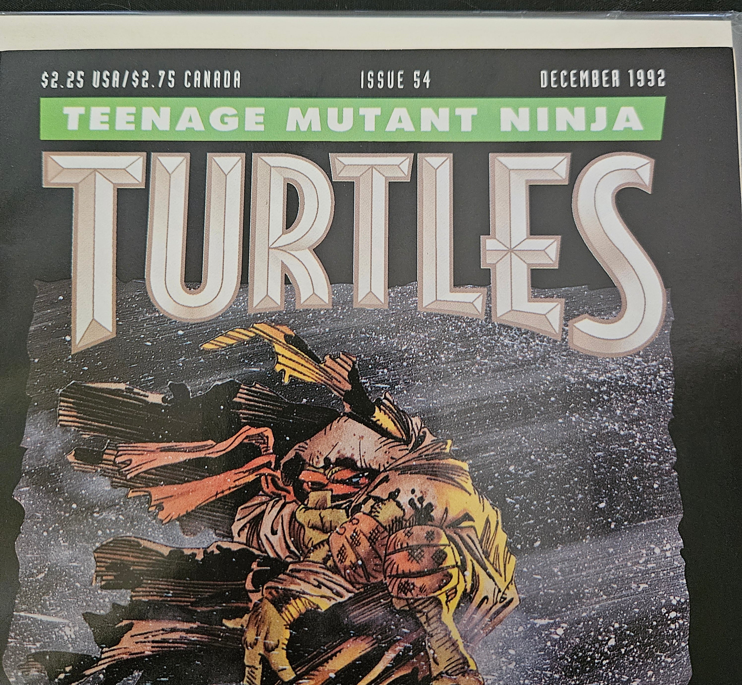 Teenage Mutant Ninja Turtles #54 Comic Book - Mirage Studios (Dec 1992) | City at War Part 5 | 2nd Appearance of Karai | Collectible TMNT Series | Perfect for Comic Collectors & TMNT Fans