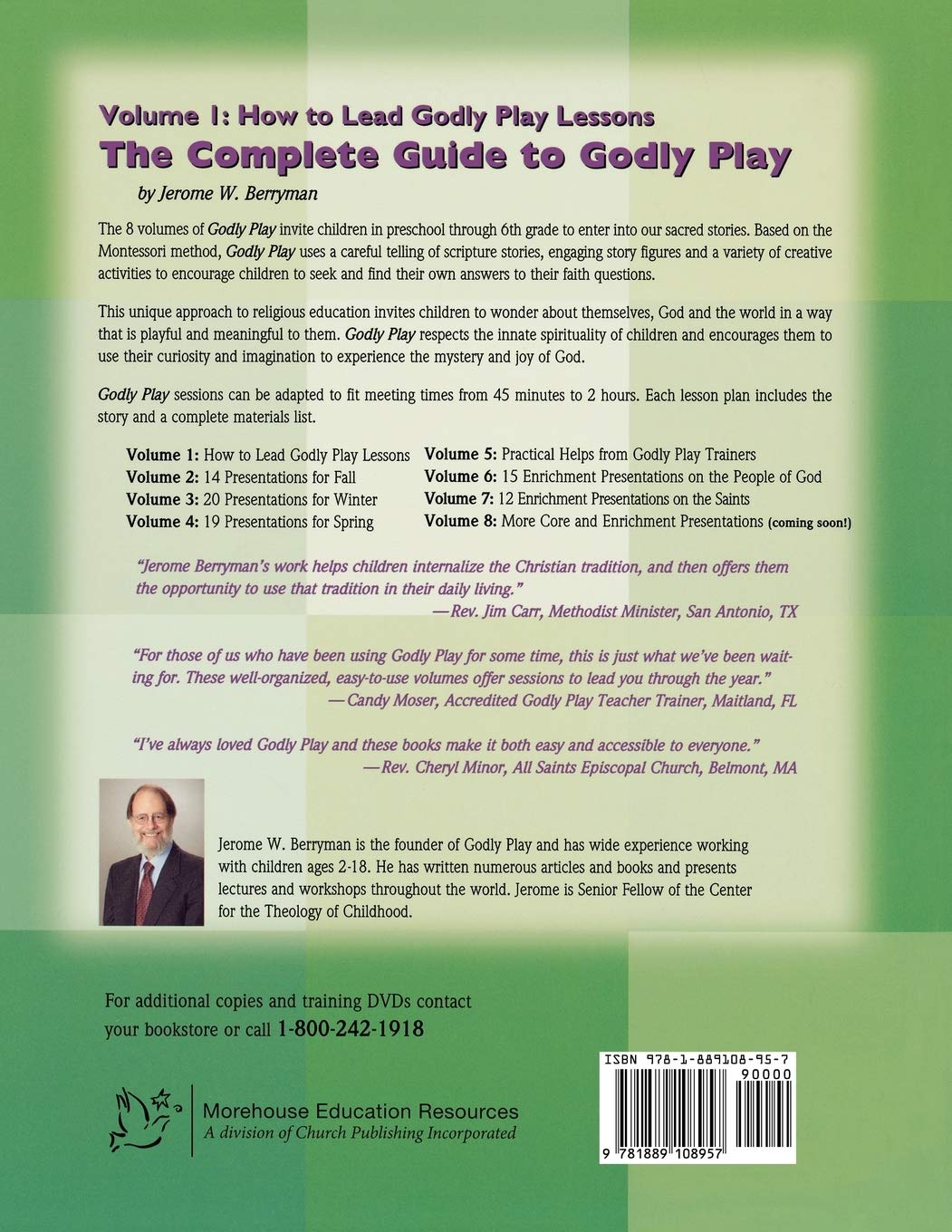 The Complete Guide to Godly Play Volume 1: How to Lead Engaging Scripture Lessons for Kids - Creative Bible Storytelling Method for Sunday School & Home Worship