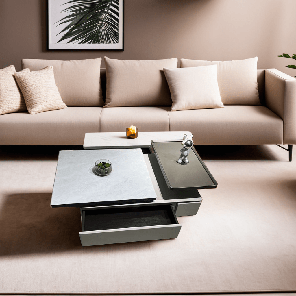 Jadone Modern Lift Top Coffee Table with Storage - Stylish Living Room Furniture for Small Spaces, Perfect for Remote Work & Home Organization