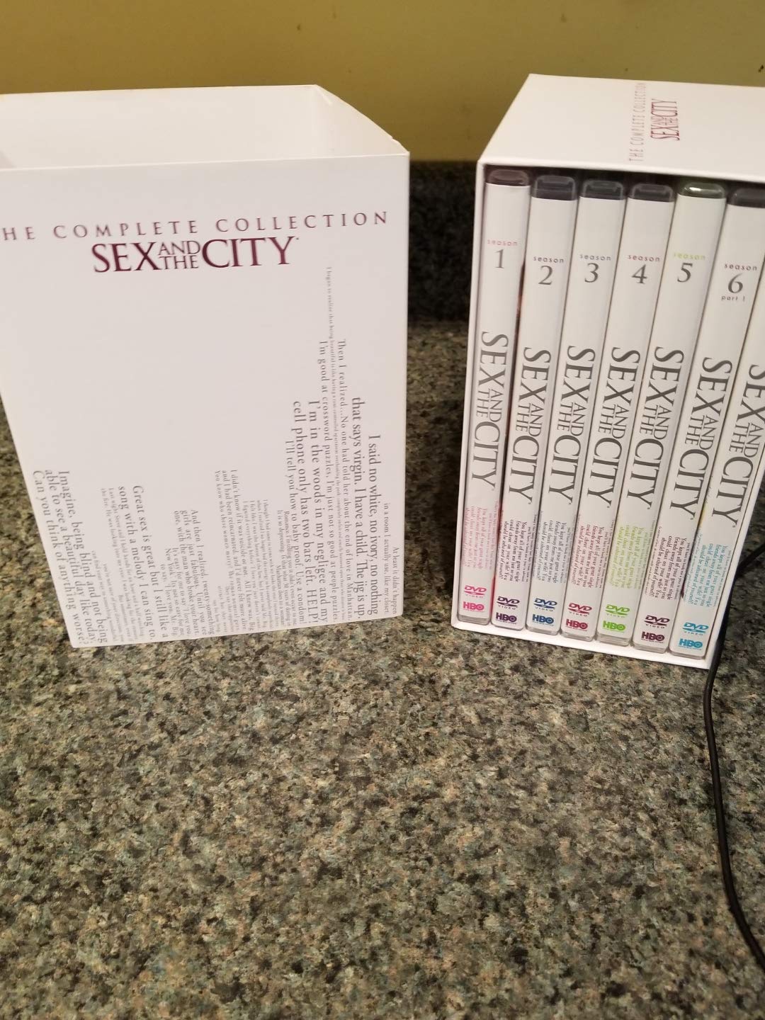Sex and the City: The Complete Series DVD Box Set by HBO Home Video - Perfect for Binge-Watching & Girls' Night In
