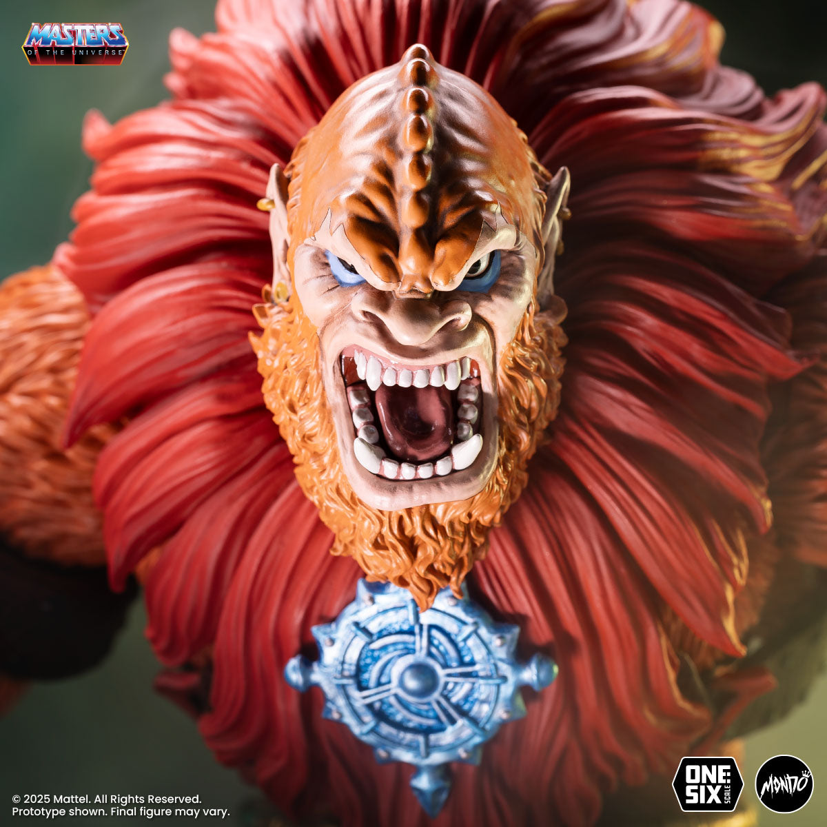 Masters of the Universe Beast Man 1/6 Scale Action Figure - Classic Variant Collectible Toy for Display & Play | Perfect for Fans, Collectors, and Home Decor