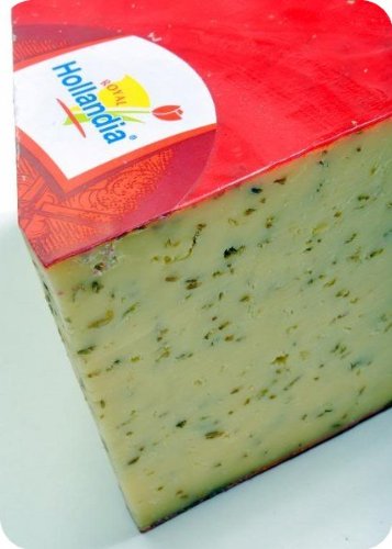 Premium Leyden Cheese - 8 oz Dutch Aged Cheese with Cumin & Caraway - Perfect for Sandwiches, Charcuterie Boards & Gourmet Cooking