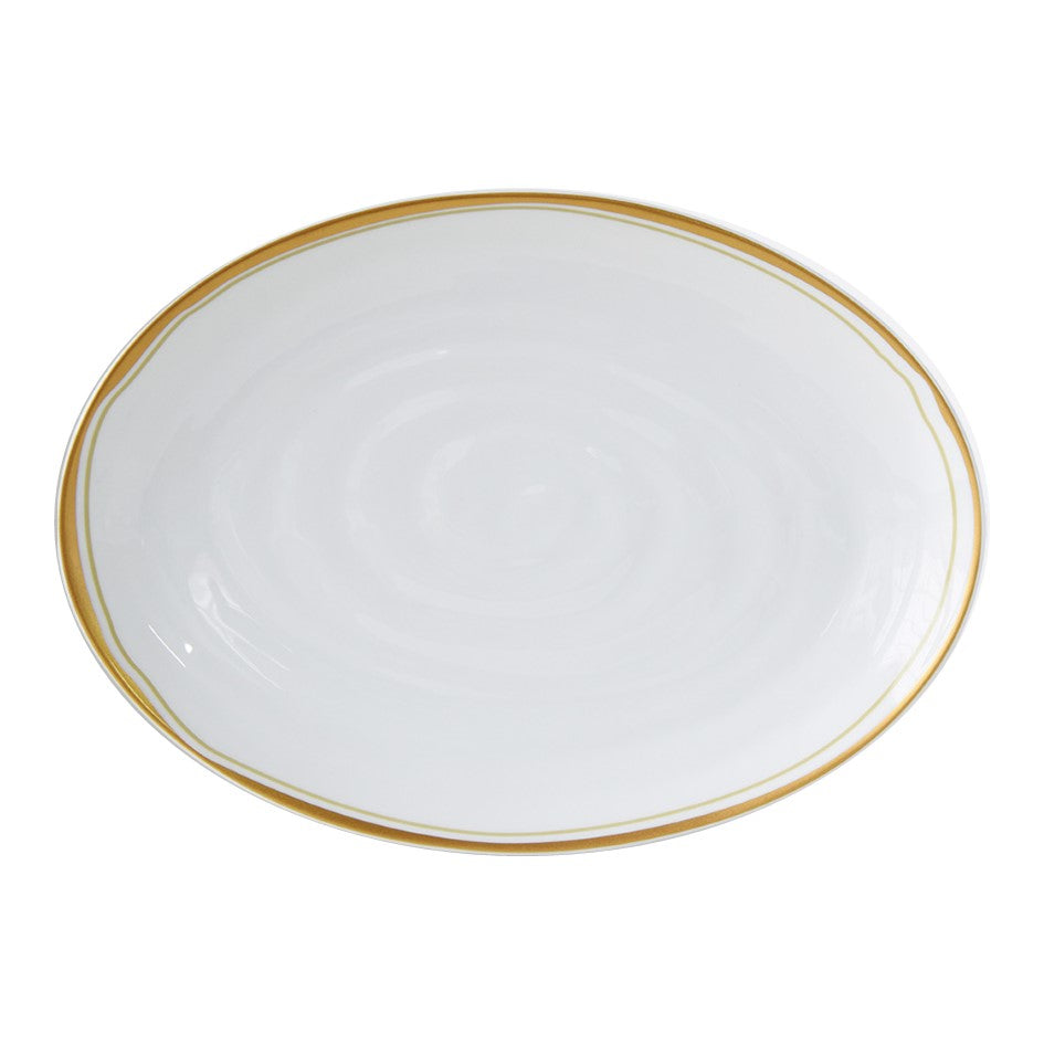 Albatre Elegant Oval Serving Platter - Perfect for Holiday Dinners, Party Appetizers & Stylish Home Decor