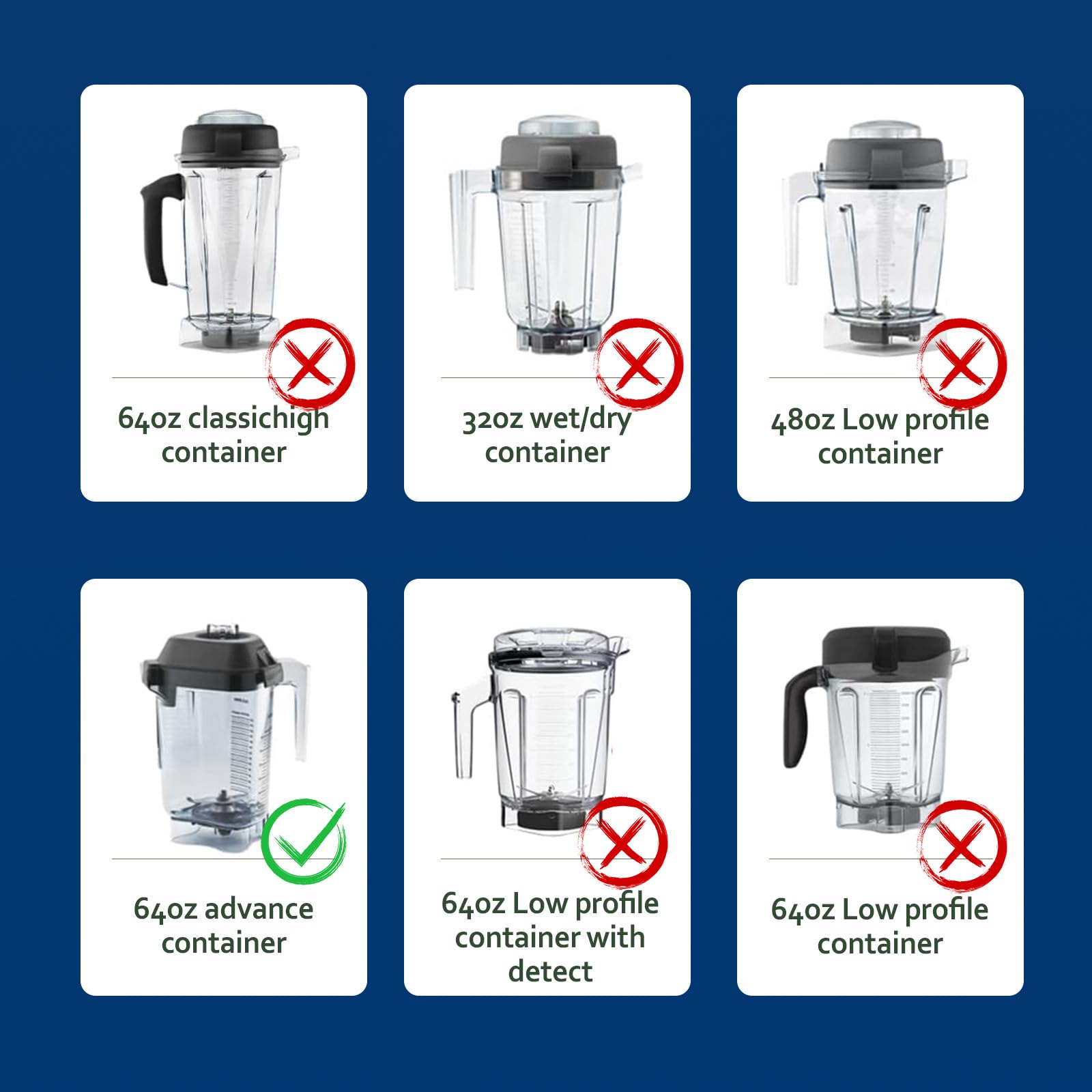 Premium Vitamix 15990 Quiet One Series Replacement Blade Assembly - High Performance Blender Parts for Smoothies, Juices & Frozen Drinks - Perfect for Home Kitchens & Commercial Smoothie Bars
