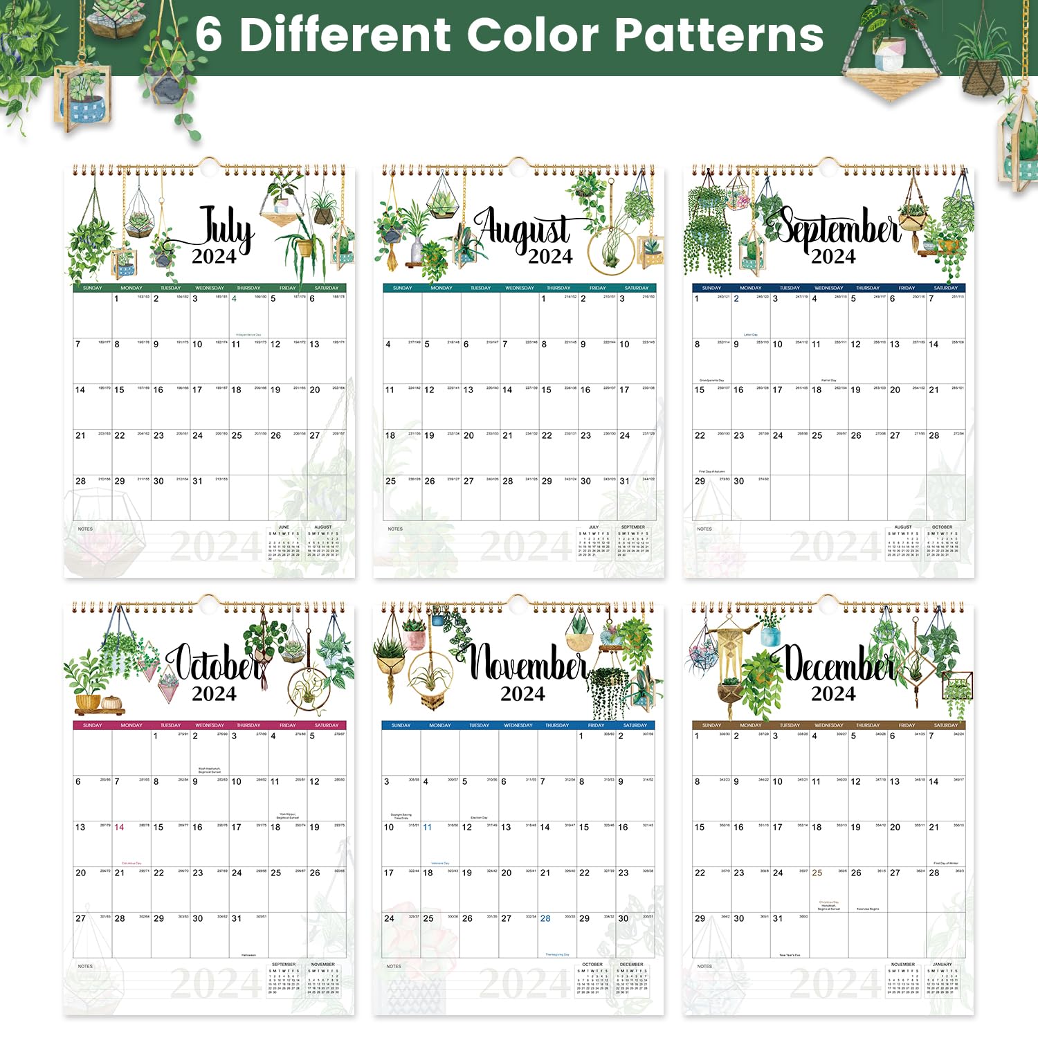 2025 Wall Calendar - 12