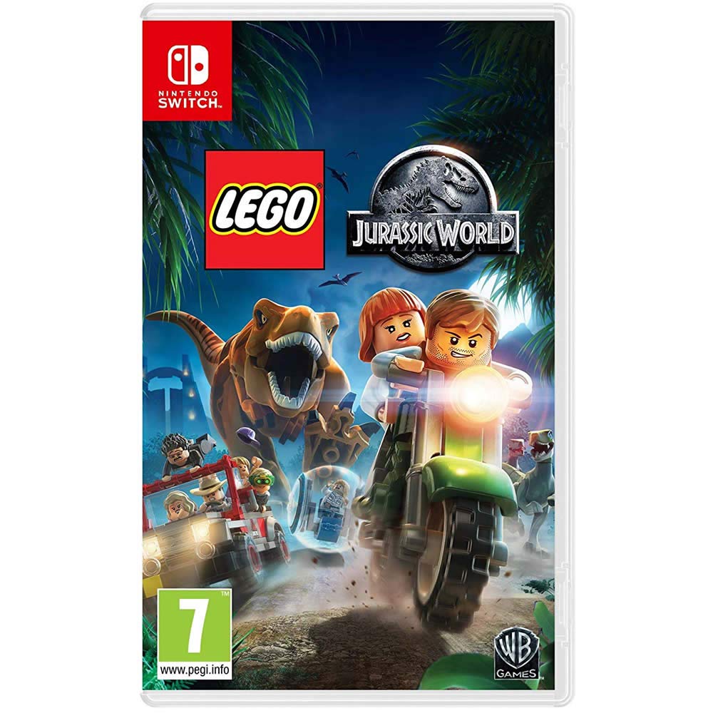 LEGO Jurassic World Game for Nintendo Switch - Dinosaur Adventure, Action-Packed Gameplay - Perfect for Kids & Family Game Night