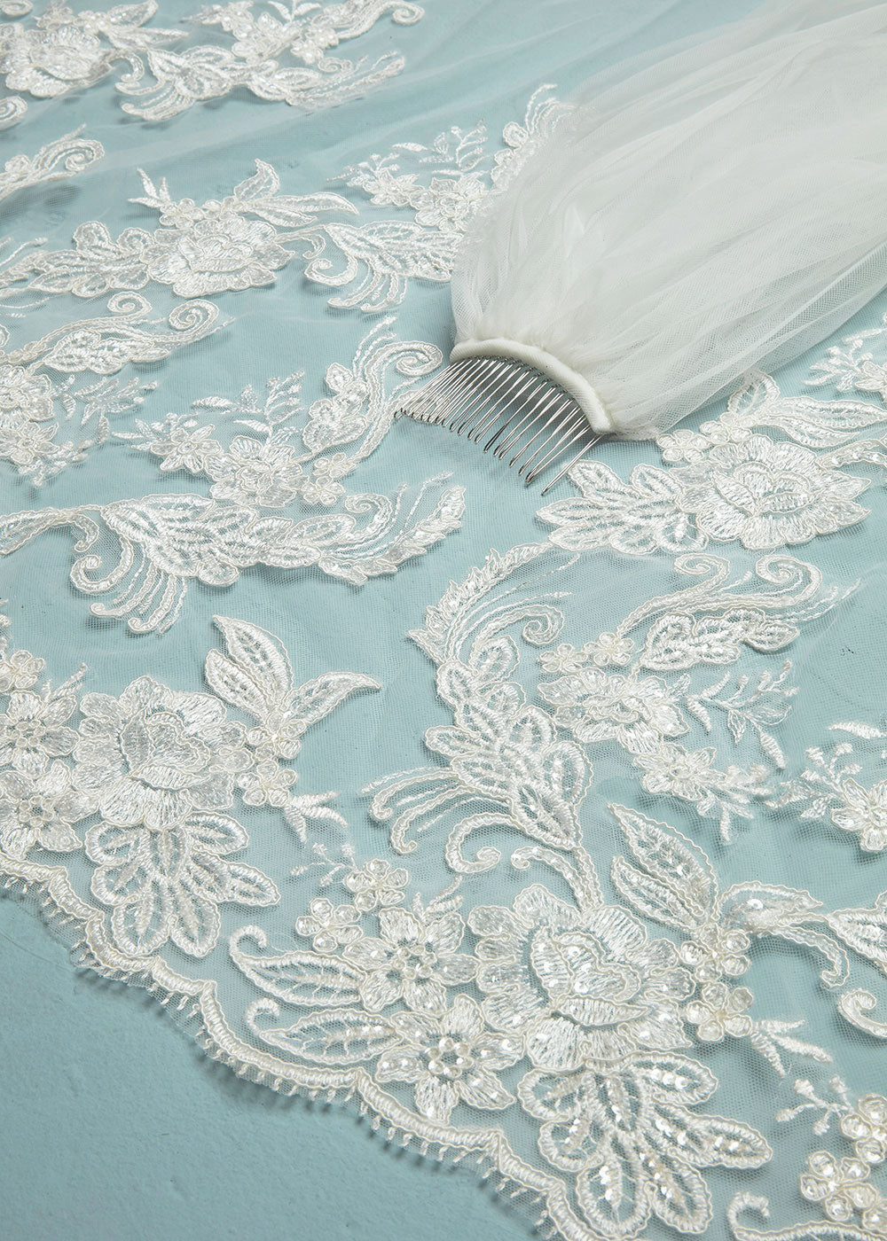 Arabella Veil - Elegant Bridal Veil for Weddings, Prom & Special Occasions | Perfect for Brides, Prom Dresses & Formal Events