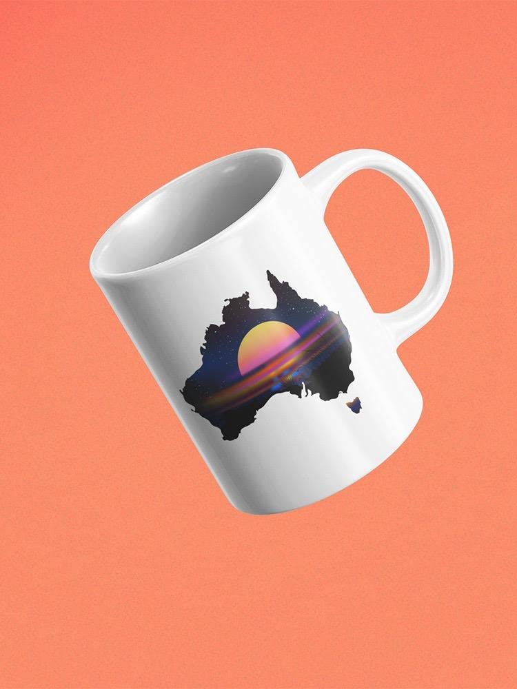 Australia Sunset Over Country Mug - Premium Ceramic Coffee Cup with Stunning Scenic Design | Perfect for Home, Office, or Gift Giving