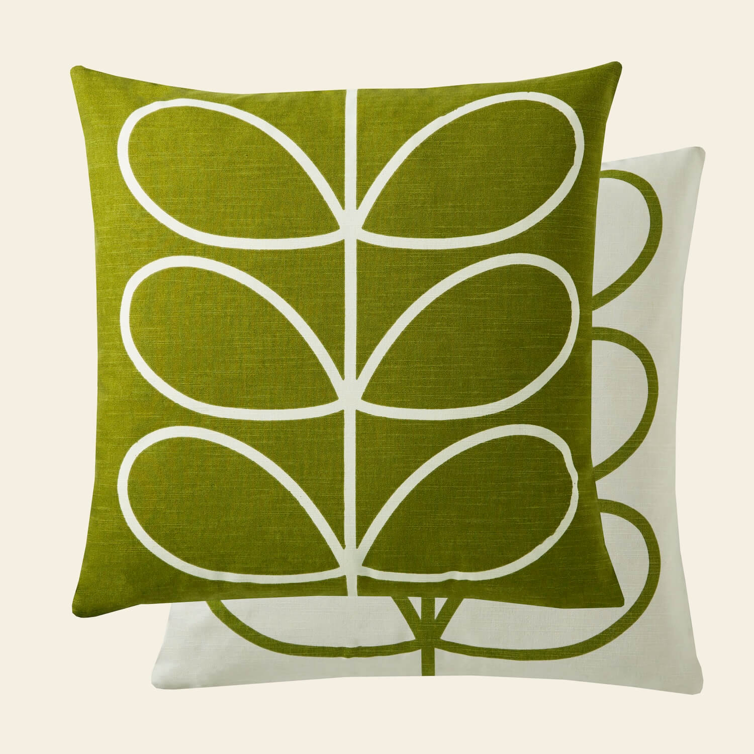 Premium Linear Stem Apple Cushion - Soft Decorative Throw Pillow for Sofa, Bed & Home Decor - Perfect for Living Room, Nursery & Cozy Spaces