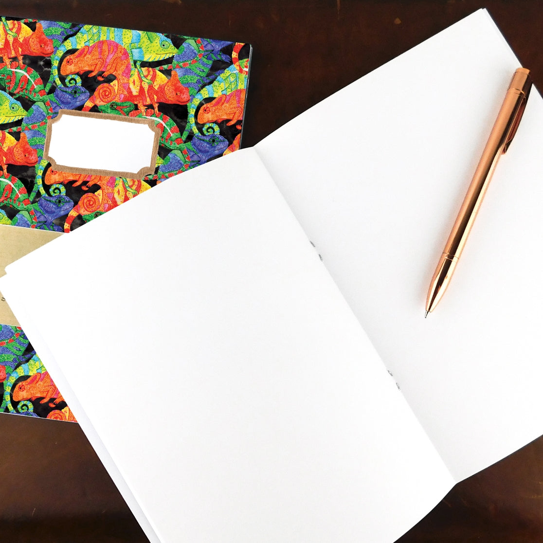 Chameleon Camouflage Notebook - Lined Journal for Writing, Note Taking & School - Perfect for Students, Office & Outdoor Adventures
