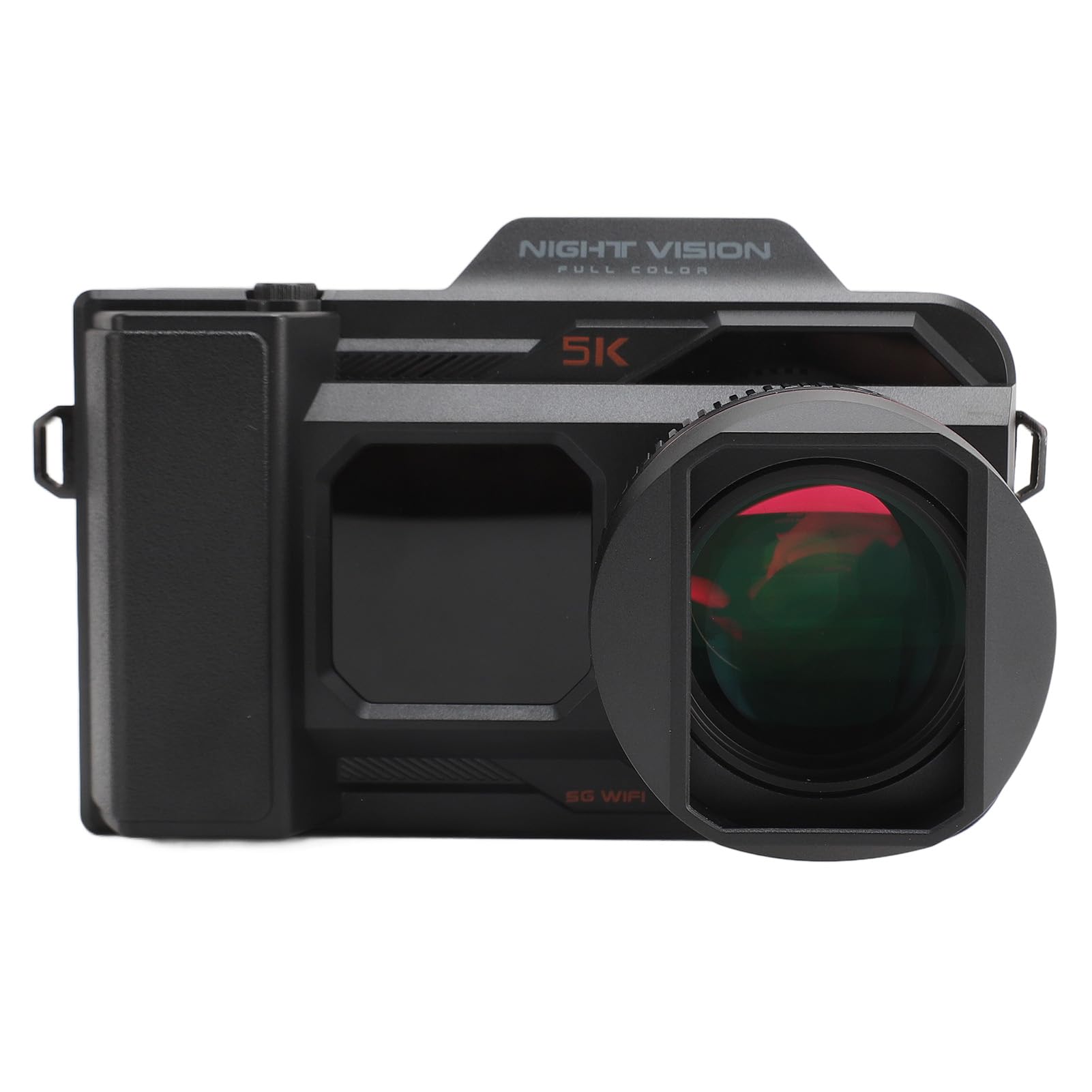 5K Digital Camera with 50MP 50x Zoom - 4in Screen Night Vision Travel Camera | 5G WiFi, 4800mAh Battery, Autofocus & UV Filter | Perfect for Vlogging, Travel Photography & Low Light Shooting