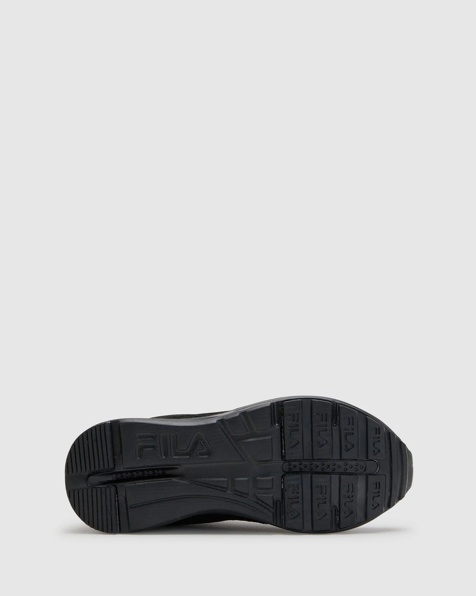 FILA Junior Classico Triple Black Running Shoes for Kids - Lightweight & Comfortable Sneakers for School, Sports & Daily Wear