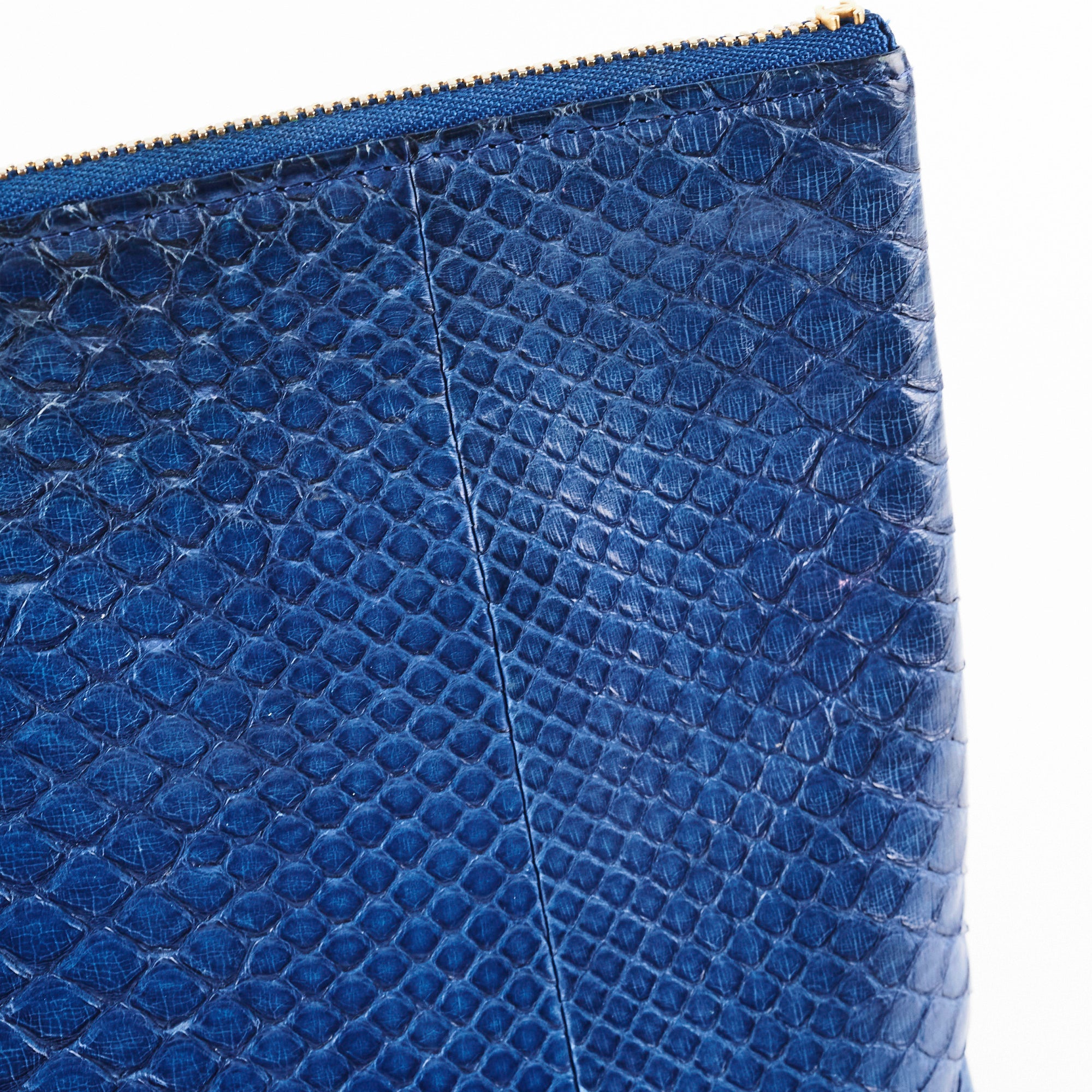 Chanel O Case Medium Exotic Leather Blue Crossbody Bag - Luxury Designer Handbag for Women, Perfect for Parties, Date Nights & Travel Accessories