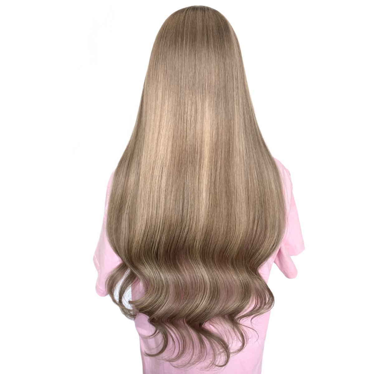 5x5 HD Lace Glueless Human Hair Closure Wig - Hazel Brown Professionally Colored 100% Virgin Hair | Perfect for Daily Wear, Special Occasions & Protective Styling