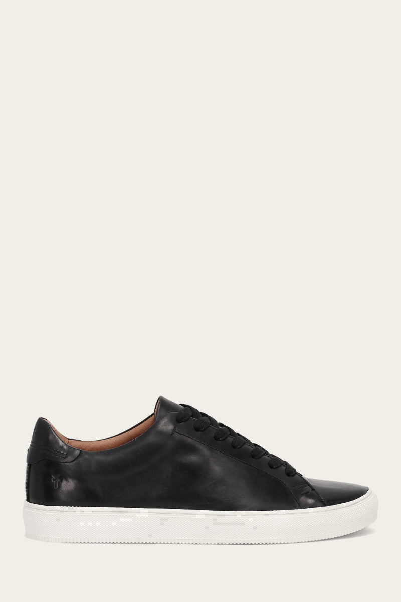 Astor Low Lace Black Sneakers - Women's Casual Comfortable Walking Shoes for Work, Travel & Everyday Wear