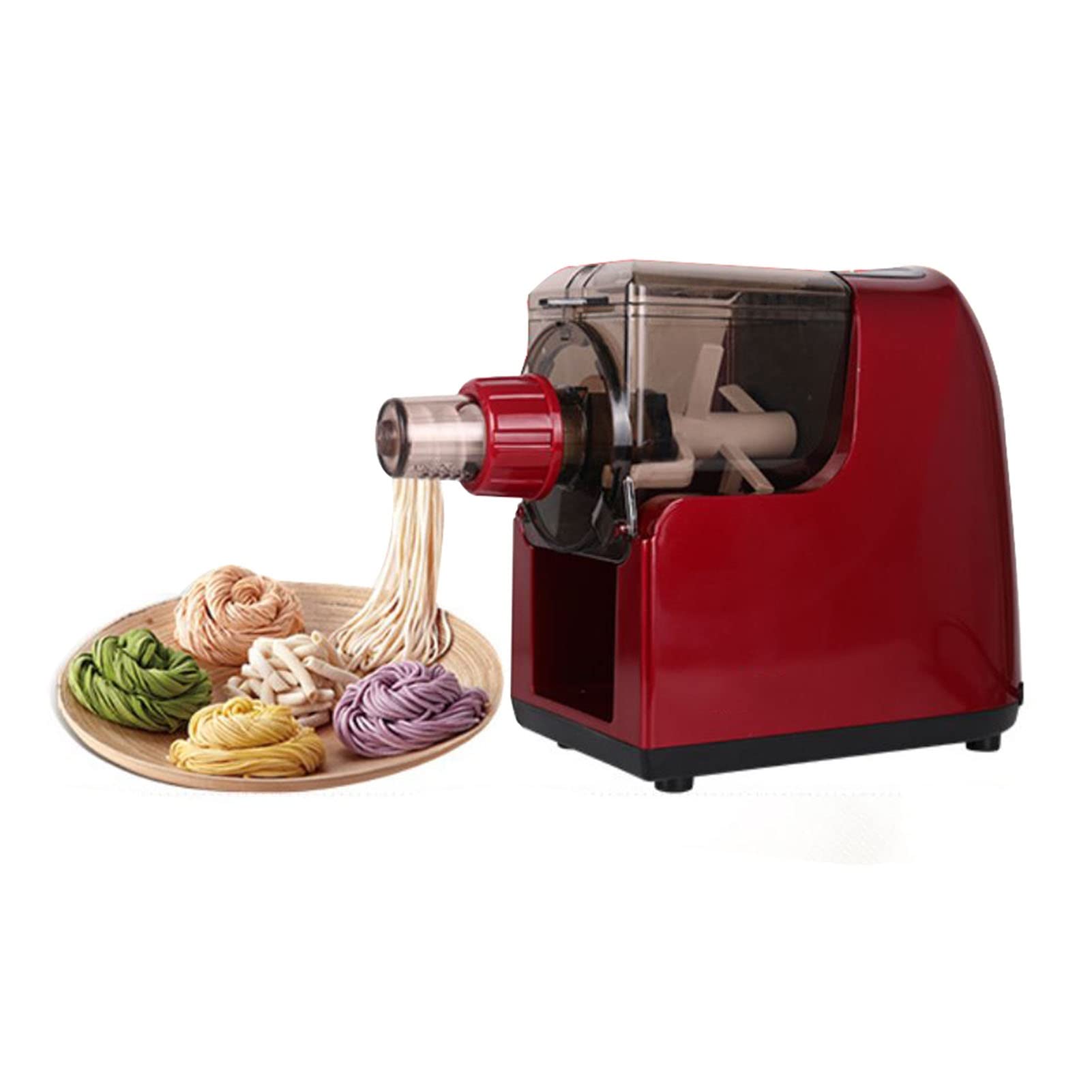 Automatic Electric Pasta Maker Machine - 2-in-1 Kneading & Noodle Maker with 5 Shape Attachments (Spaghetti, Fettuccine, Penne, Macaroni) - Perfect for Italian Cuisine, Home Cooking & Restaurant Use