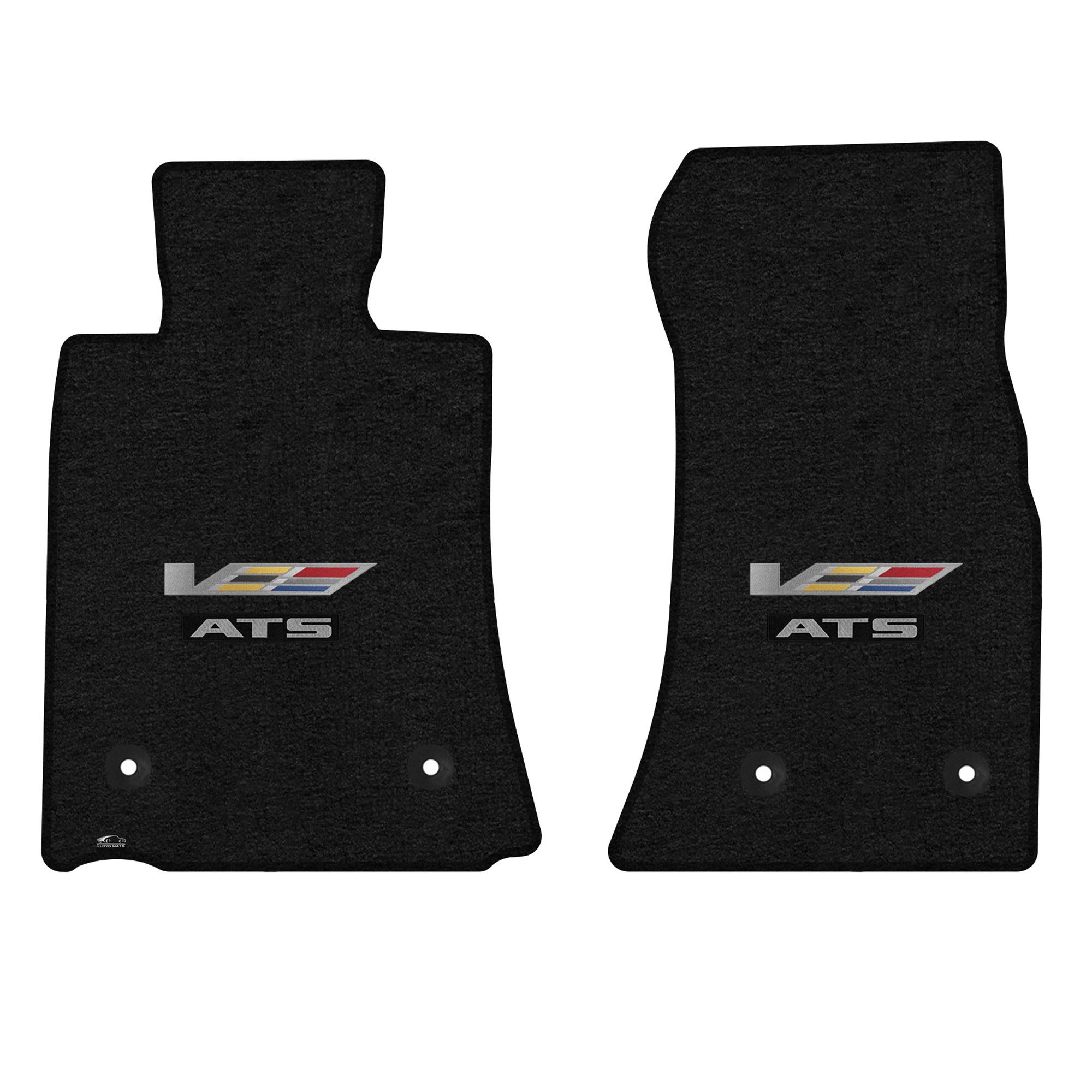 Premium Custom-Fit Carpet Floor Mats for Cadillac ATS-V Coupe 2017-2019 - Luxury Car Floor Liners (2-Piece Set, Charcoal) | Perfect for Daily Commuting & Road Trips
