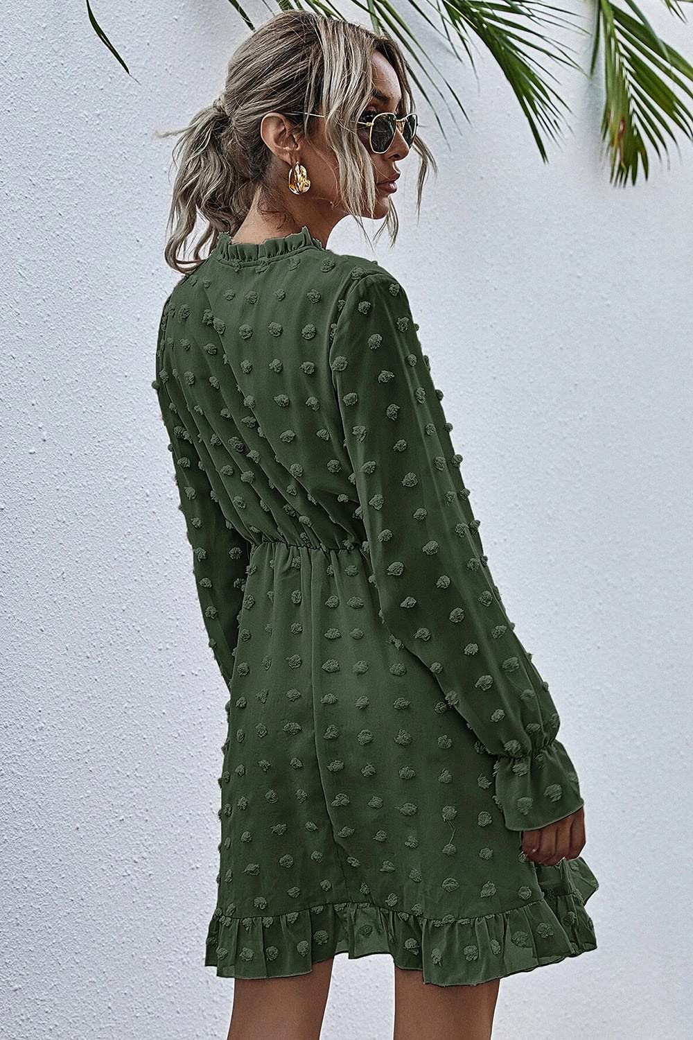 NUUR Women's Casual A-Line Midi Dress for Prom, Wedding, Party & Special Occasions - Elegant Flowy Summer Dress for Date Night, Cocktail Events & Formal Gatherings