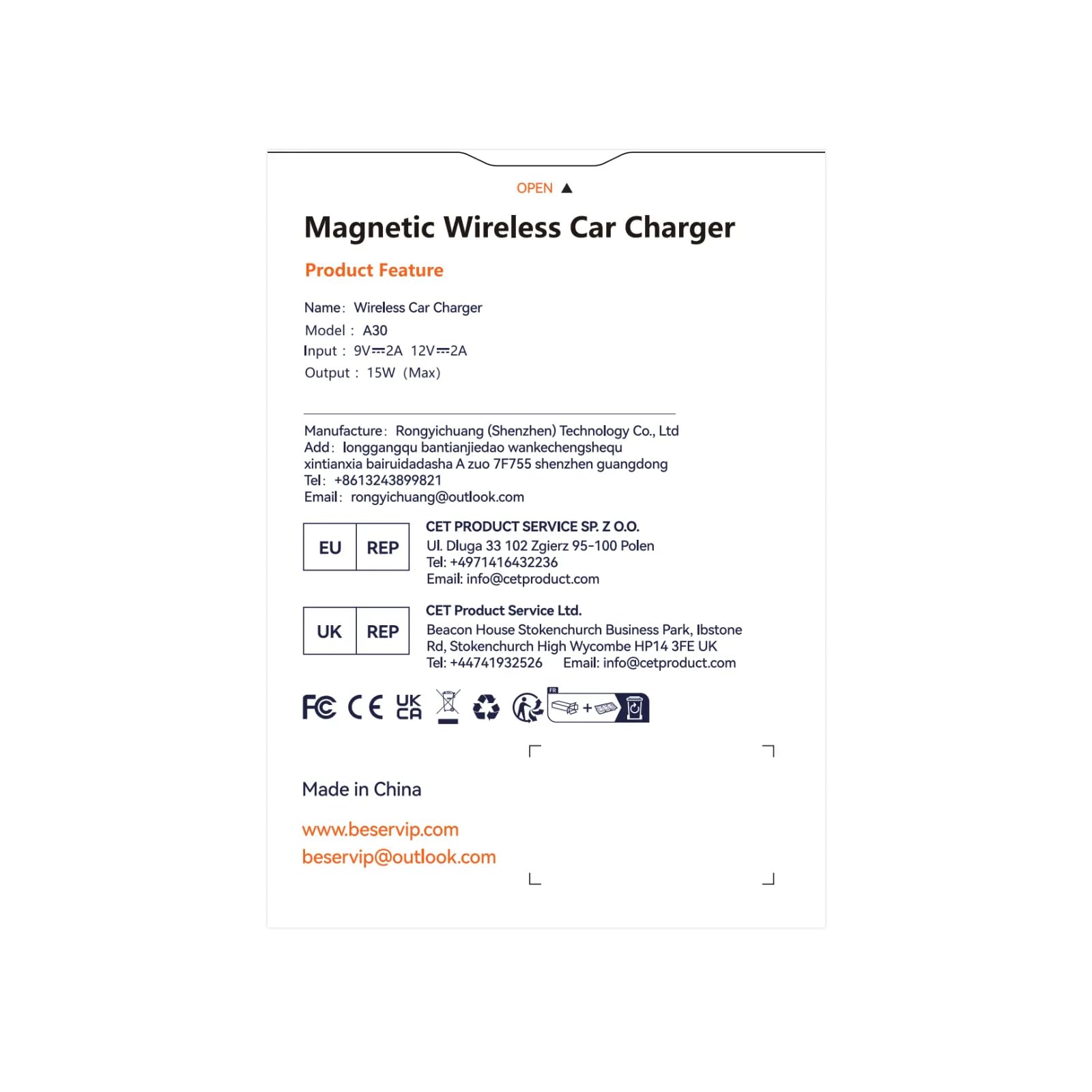 Beser MagSafe Car Mount Charger - 15W Qi Wireless Charging, Strong 4.13 lbf Magnet for iPhone 15/14/13/12 Series - Vent/Dashboard Phone Holder with 7 Color LED Lights & Aluminum Design (Black) - Perfect for Commuting, Road Trips & Hands-Free Driving