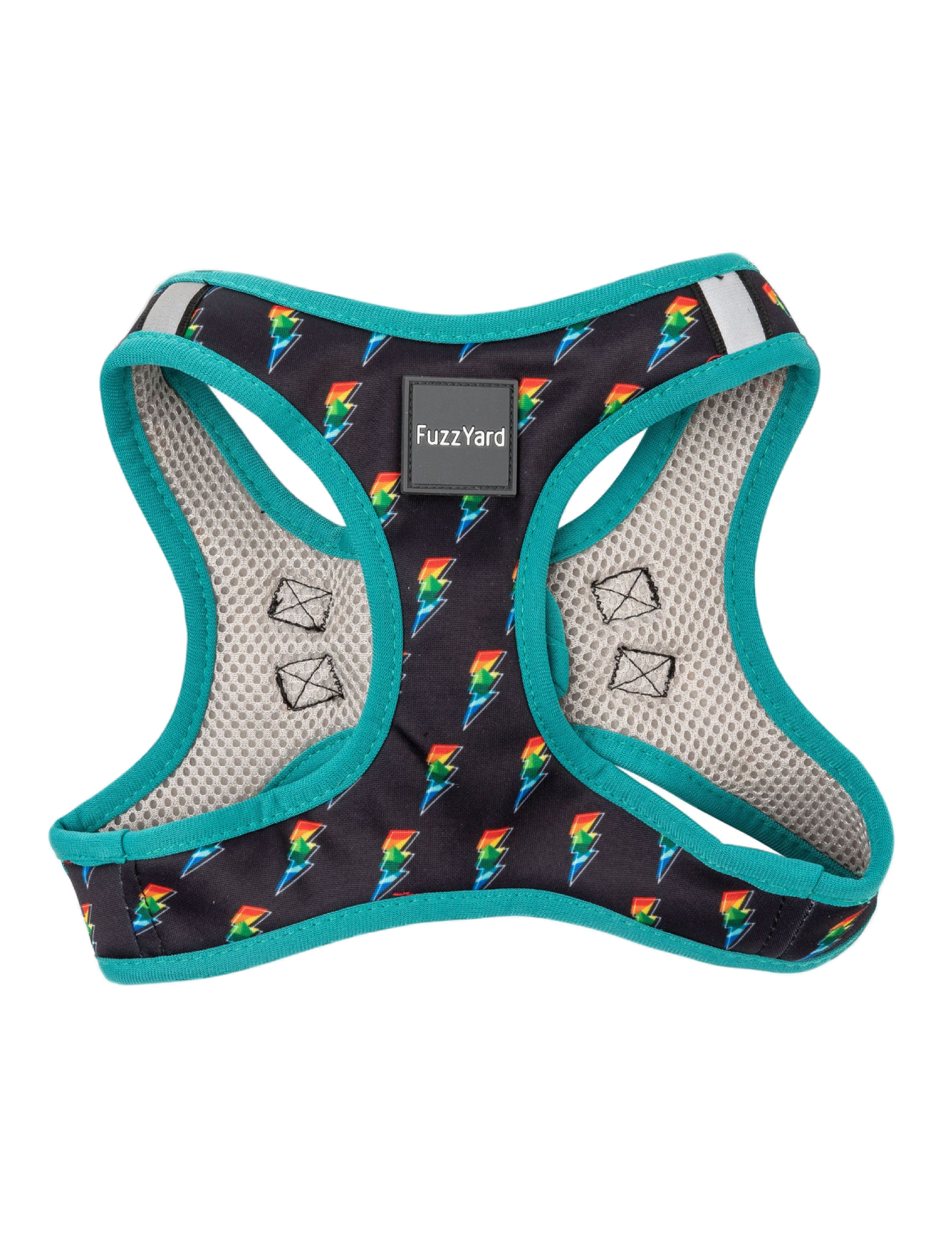 FuzzYard Step-in Dog Harness - Reflective & Adjustable Pet Vest for Small to Large Dogs (5 Sizes) - Perfect for Walking, Hiking & Outdoor Adventures