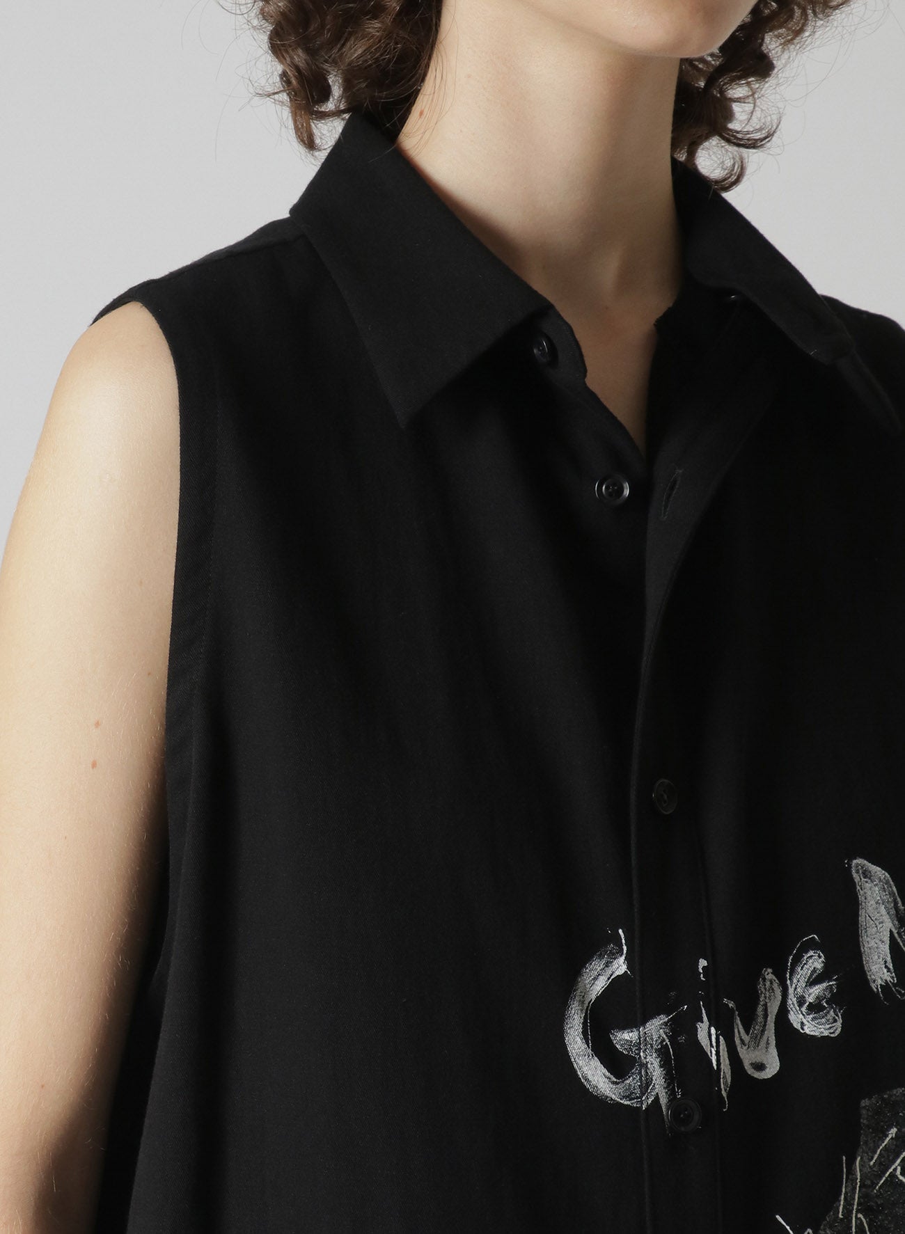 Stylish Cotton Linen Gabardine Printed Asymmetrical Sleeveless Blouse for Women - Perfect for Summer Outfits, Beach Wear & Casual Occasions