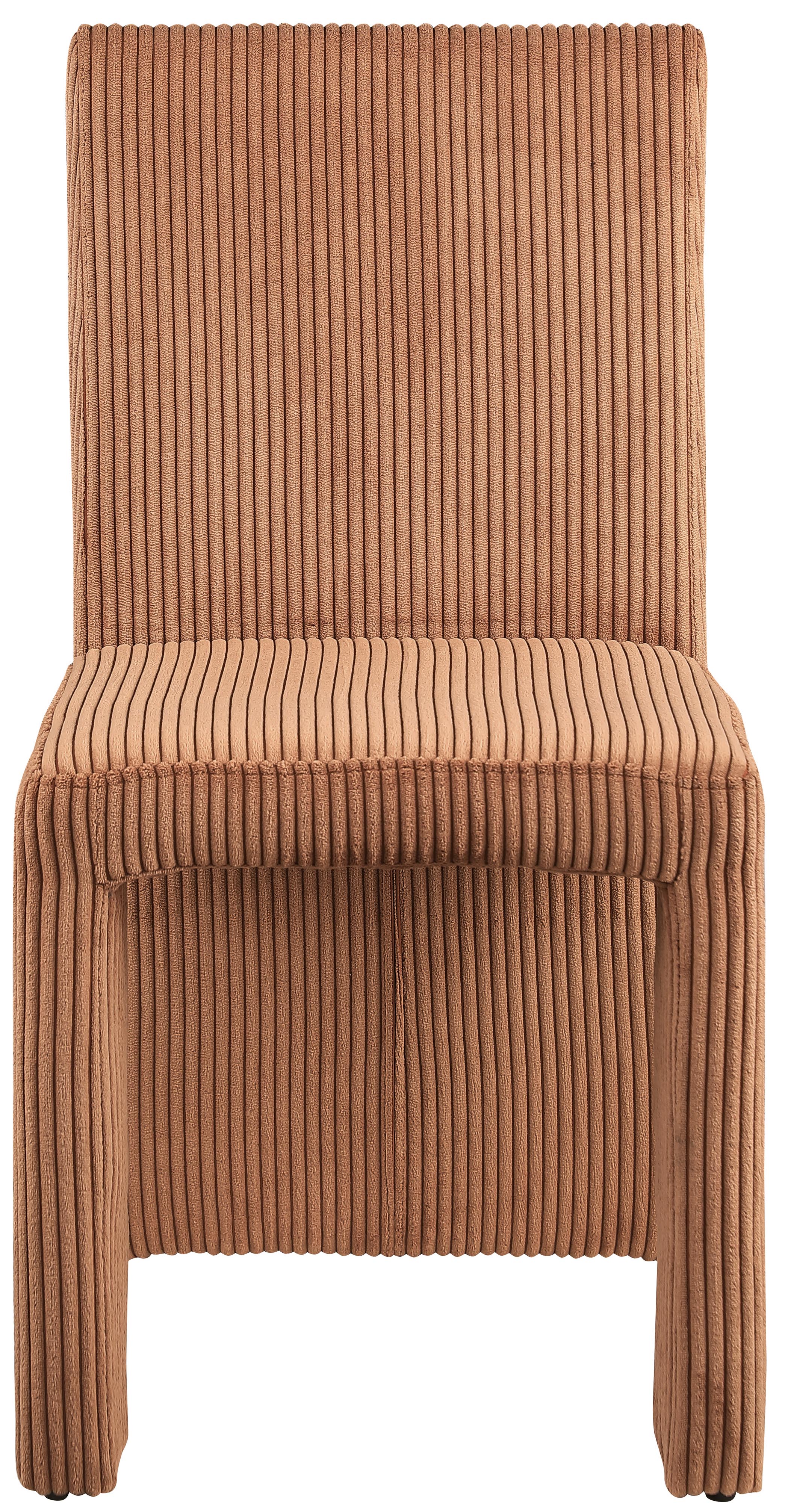 Premium Benson Microsuede Corduroy Fabric Dining Chair - Comfortable Modern Upholstered Seat for Kitchen, Dining Room & Office - Home & Commercial Use