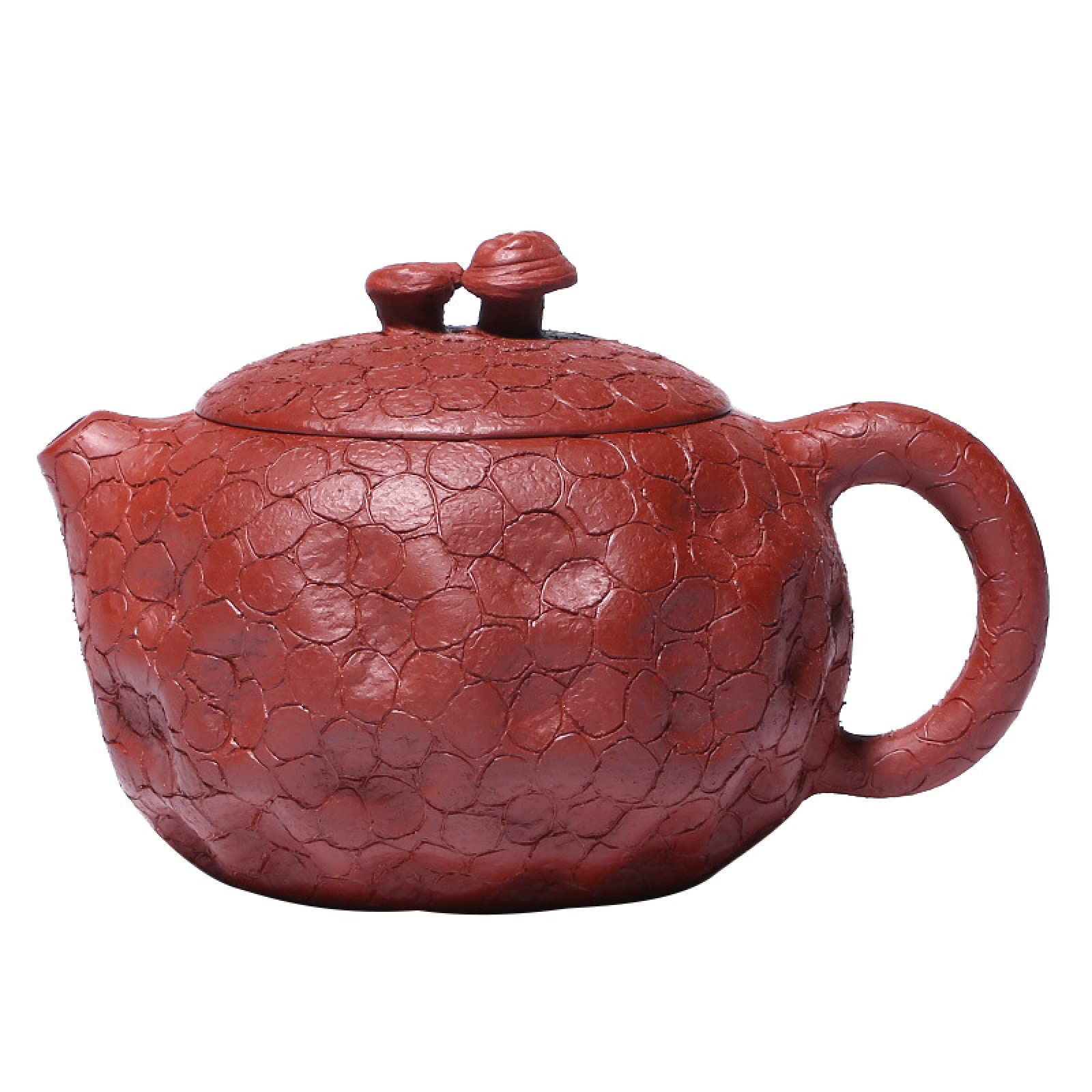 Handmade 190ml Purple Sand Teapot - Raw Ore Yixing Clay Teapot for Chinese Tea Ceremony, Gongfu Tea Set, Perfect Gift for Tea Lovers - Ideal for Home Brewing, Office Use & Meditation