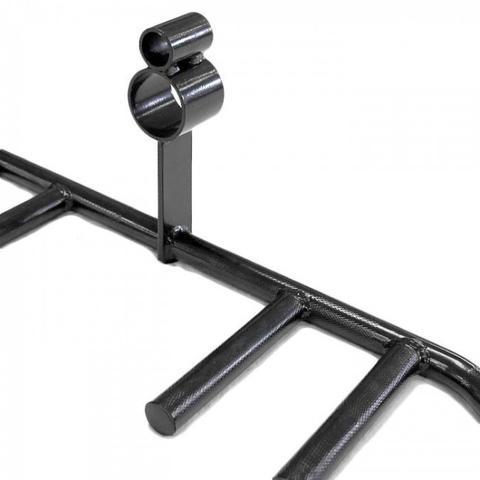 XM Fitness T Bar Row Multi-Grip Handle Bar - Heavy Duty Strength Training Equipment for Home & Gym Workouts - Perfect for Back, Shoulder & Arm Exercises