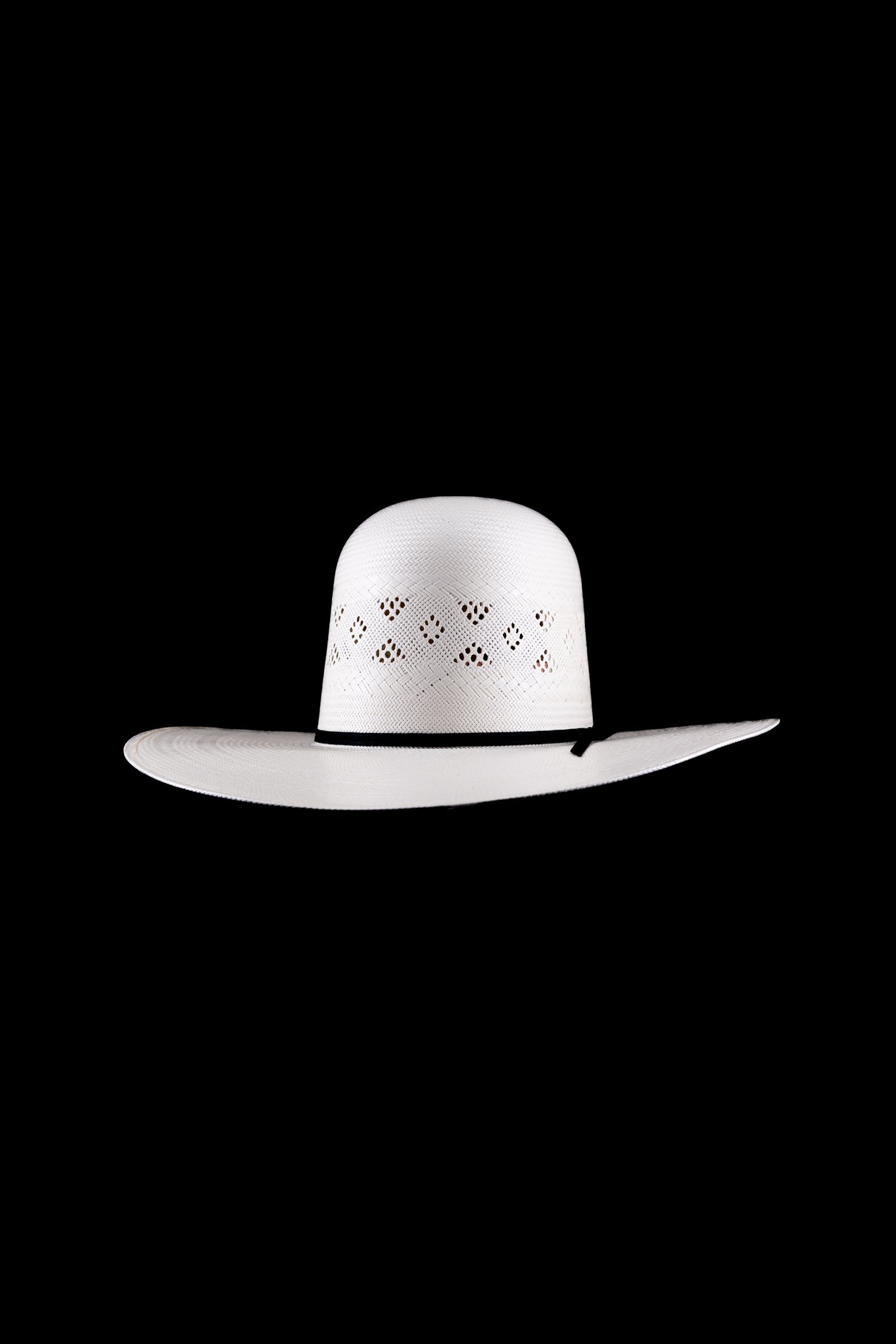 Rock'em 100X Rombo Rondado Open Crown Straw Hat - Premium Summer Sun Hat for Women & Men - Perfect for Beach, Garden, Outdoor Activities & Vacation
