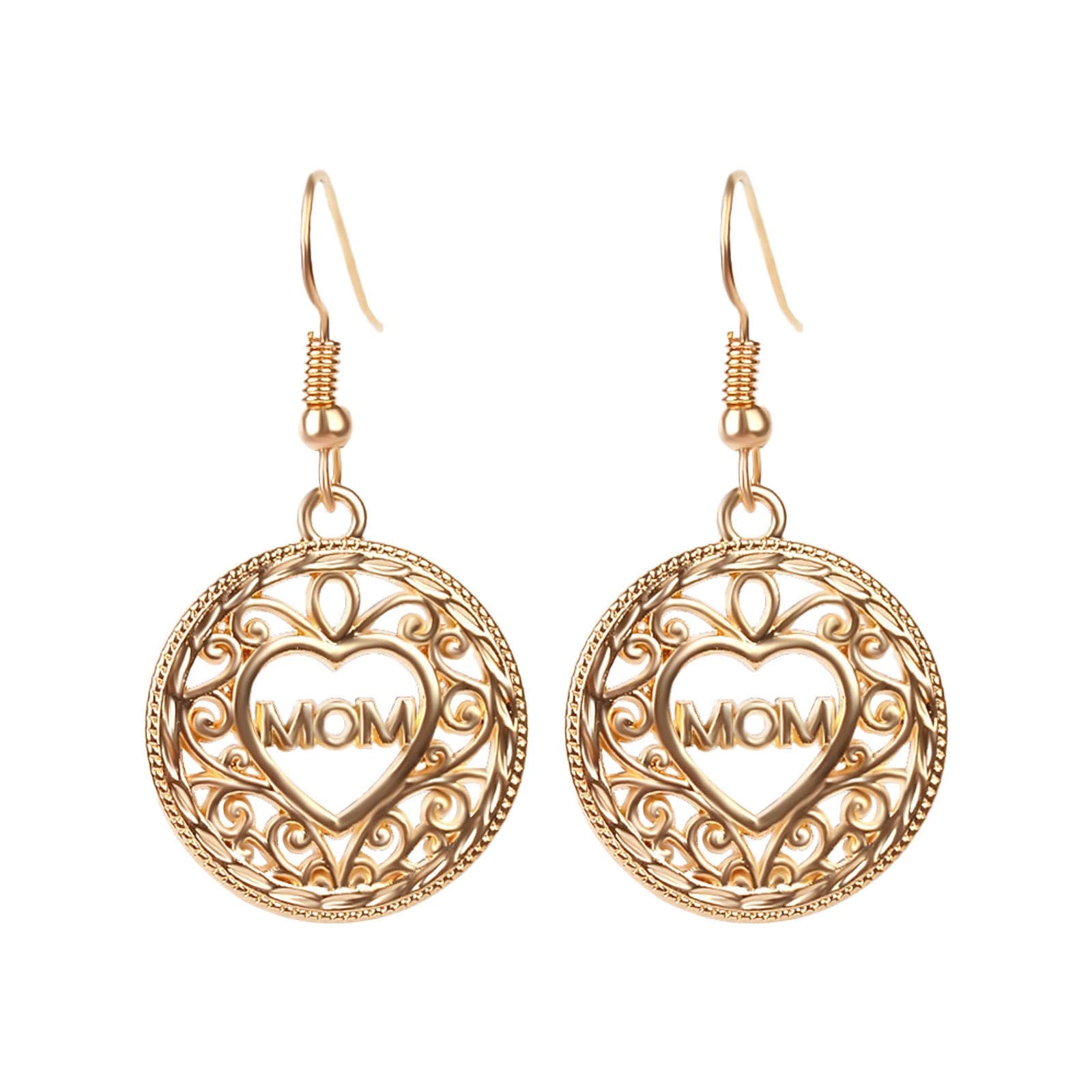 Personalized Letter Earrings for Women - Elegant Mother's Day Jewelry Gift Set for Mom, Birthday, Anniversary | Perfect for Daily Wear, Special Occasions & Family Celebrations