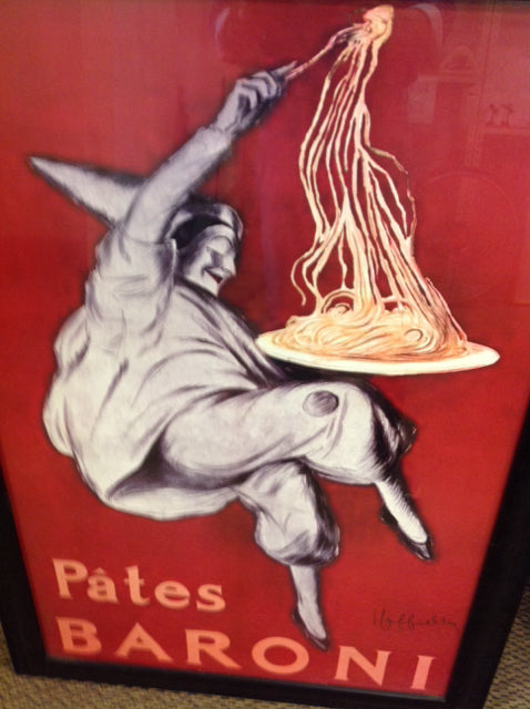 28x40 Signed Pates Baroni Poster - Vintage Art Print for Home Decor, Office & Gift Ideas