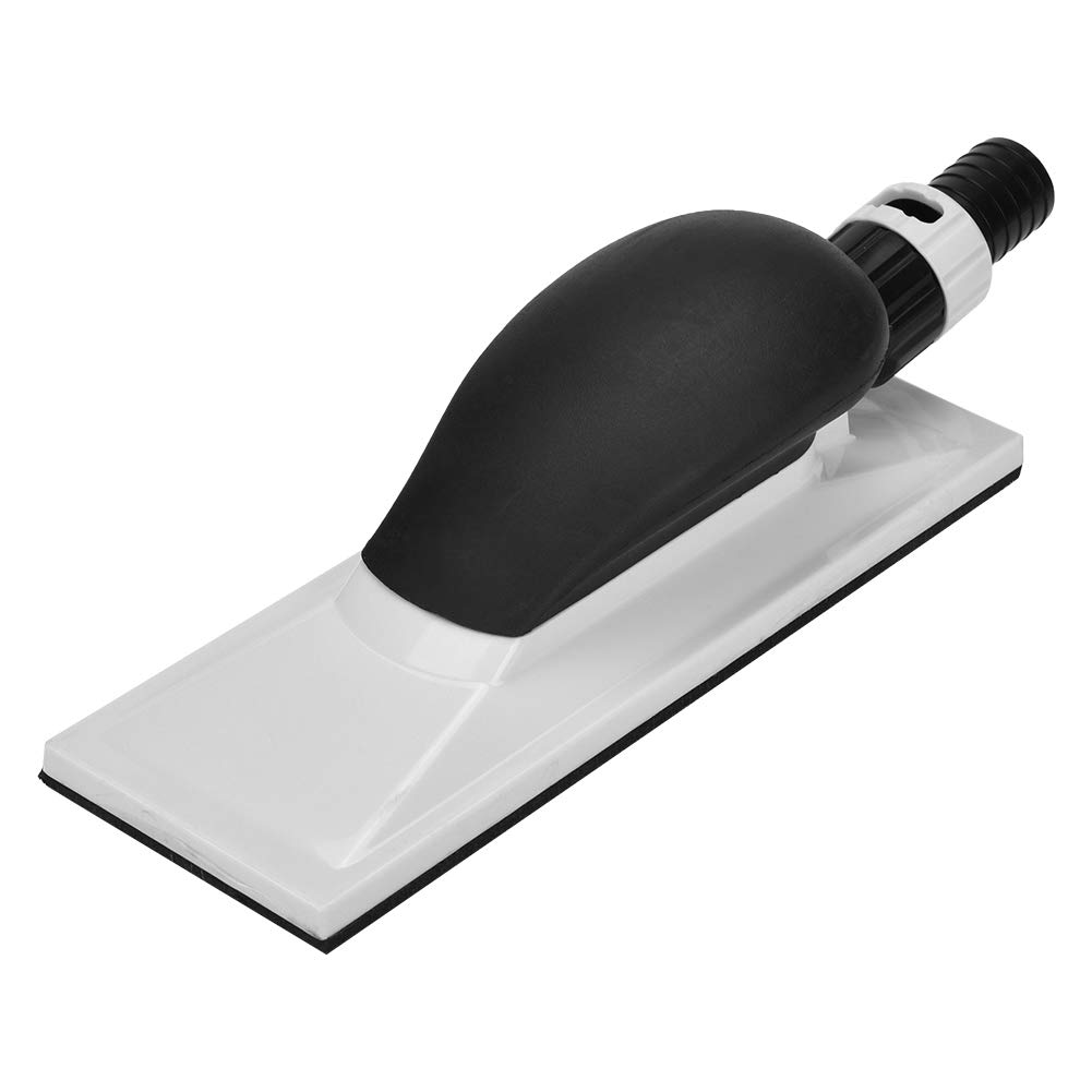 Lightweight Plastic Hand Sander - 200x70mm Dust-Free Sanding Sponge Block with Dust Extraction for Grinding & Shaping | Perfect for Woodworking, DIY Projects & Home Renovations
