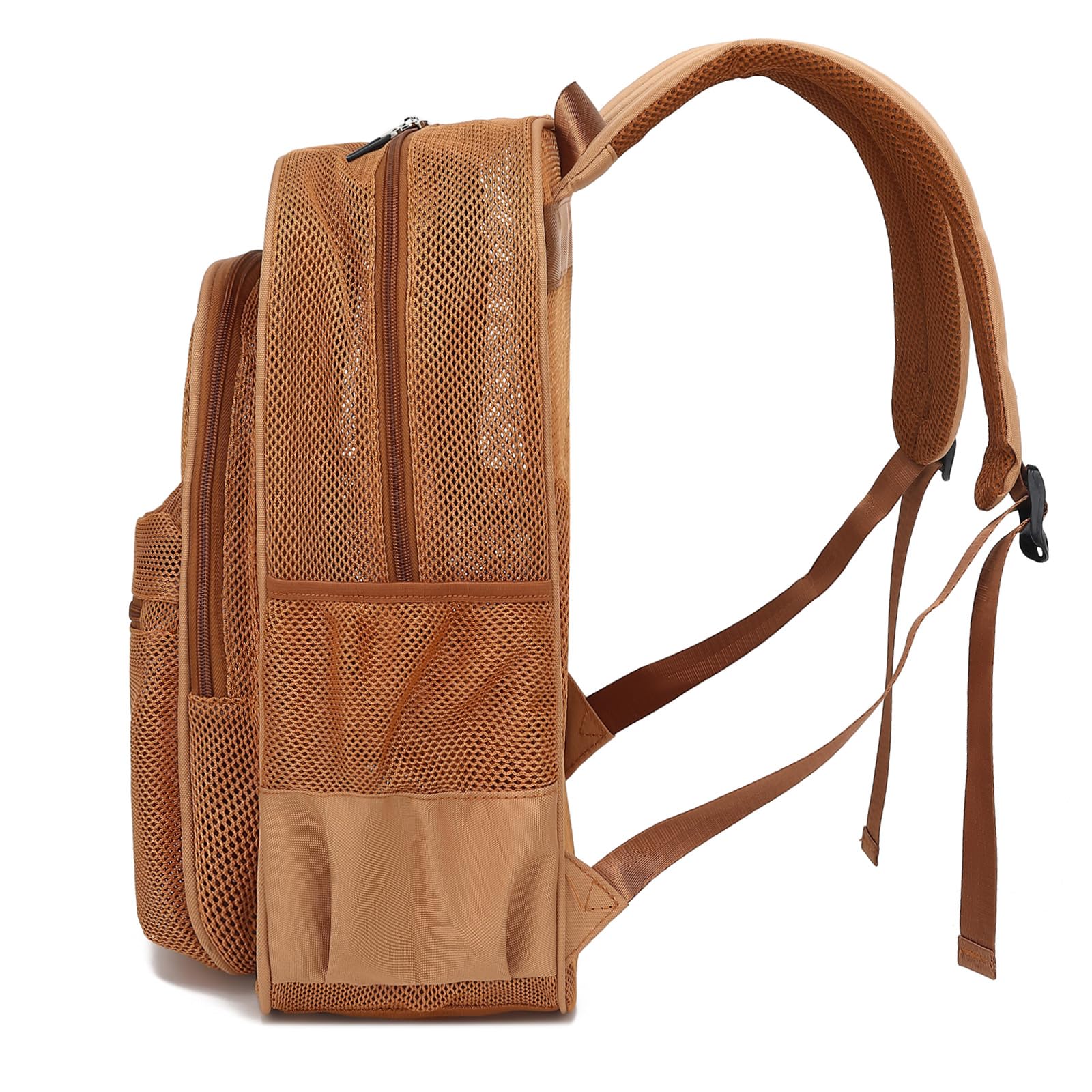 Durable Mesh Backpack for School & College - Lightweight See-Through Design for Work, Beach & Sports | Perfect for Daily Commute, Gym & Outdoor Activities