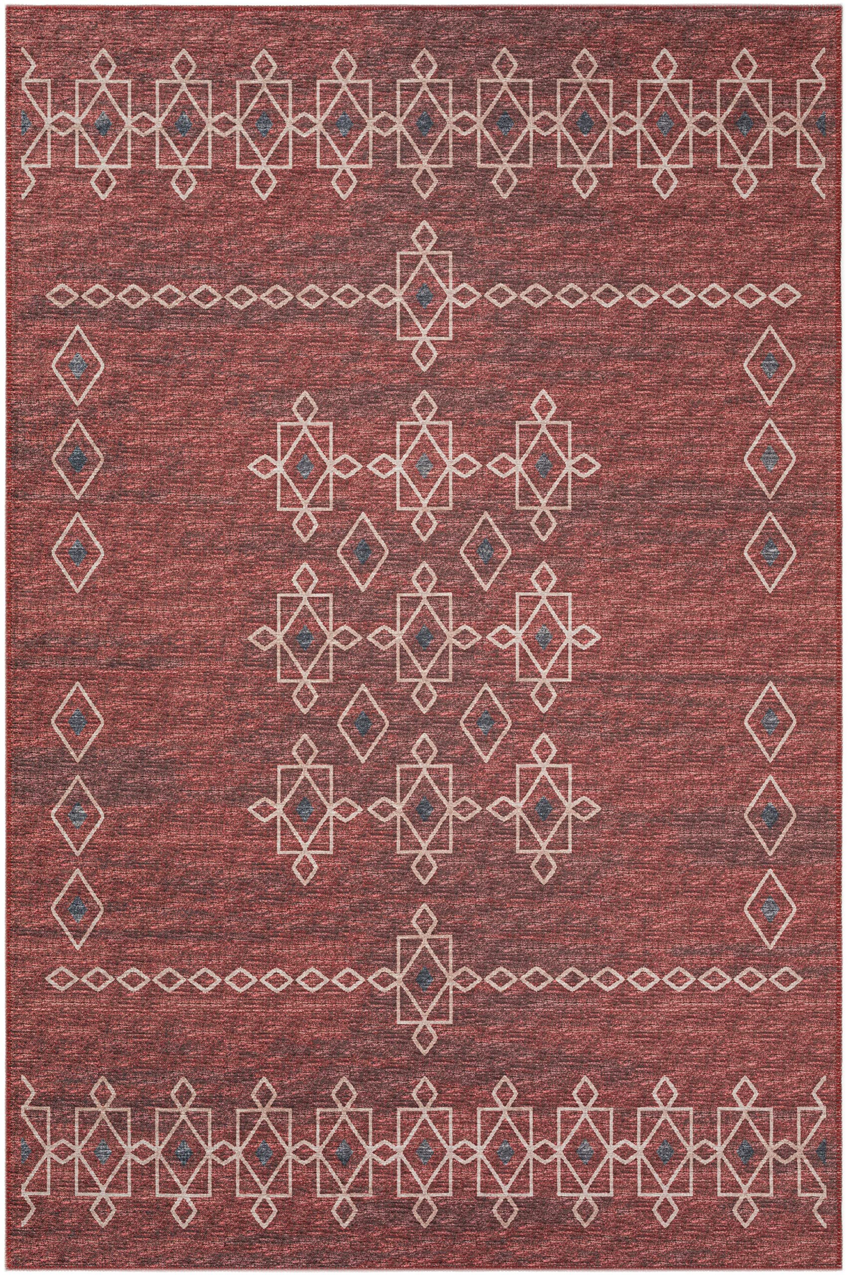 Addison Rugs Yuma AYU33 Canyon 8' x 10' Area Rug - Southwestern Style Handmade Wool Rug for Living Room, Bedroom & Home Decor
