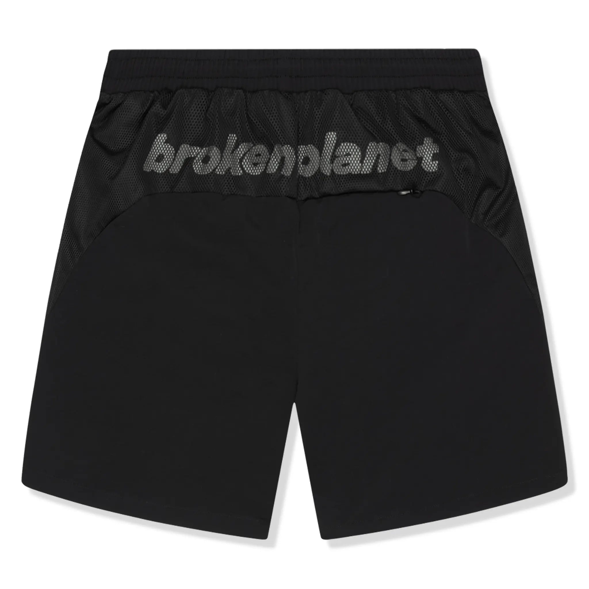 Broken Planet Black Swim Trunks for Men - Quick Dry, Comfortable & Stylish Beachwear for Swimming, Surfing & Summer Vacations