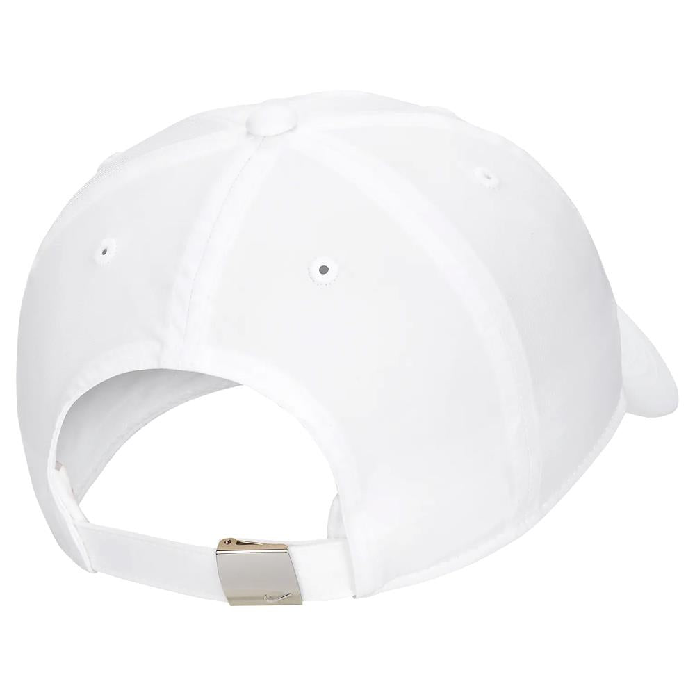 Nike Junior Featherlight Club Hat - White | Lightweight Baseball Cap for Kids | Perfect for Sports, Outdoor Activities & Casual Wear