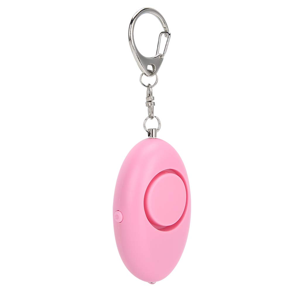 Personal Security Alarm Keychain for Women & Seniors - LED Light, Emergency Safety Alarm (Pink) | Perfect for Night Walks, Jogging, Travel & Self-Defense