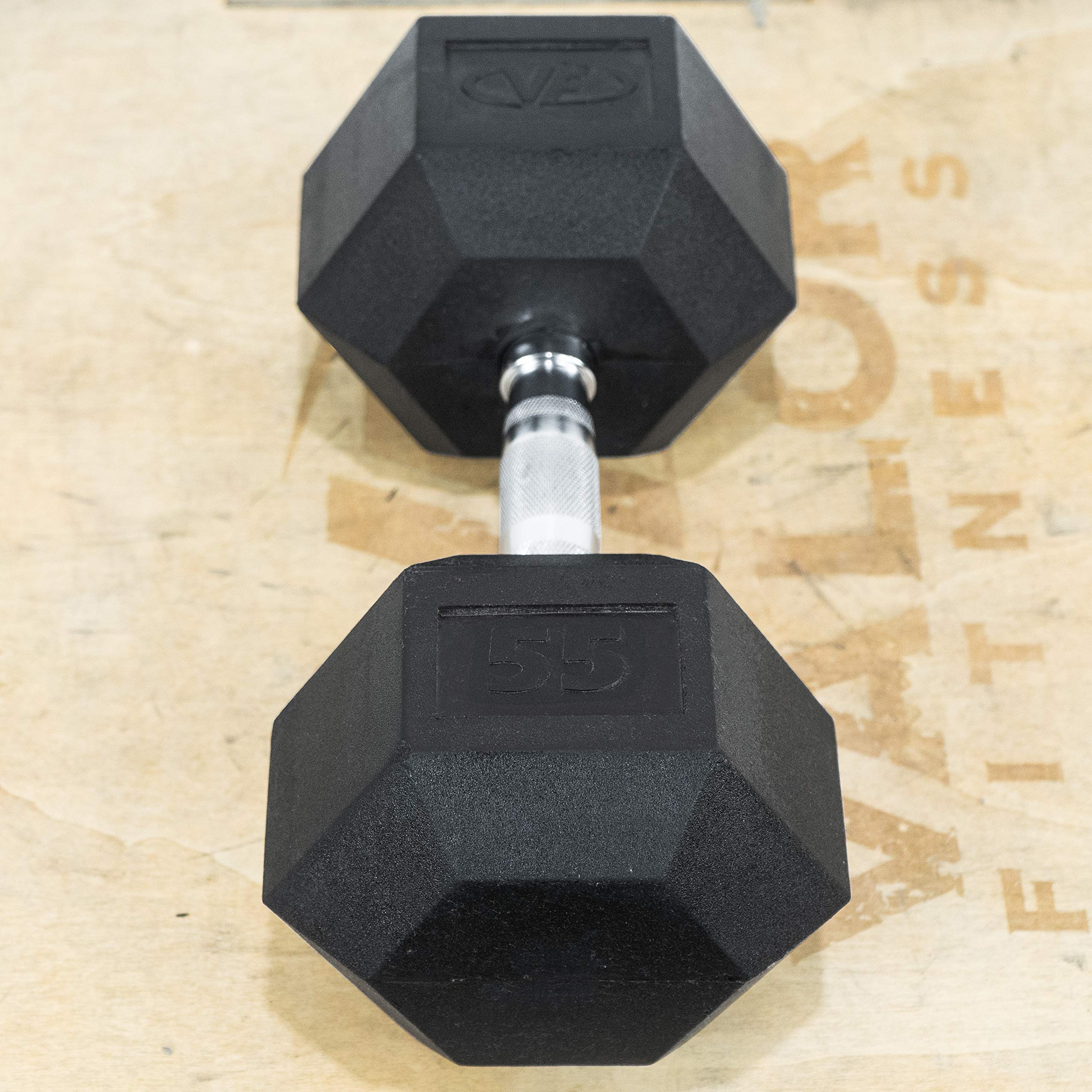Valor Fitness Rubber Hex Dumbbell Set - Adjustable Free Weights for Home Gym, Strength Training & CrossFit | Perfect for Weight Lifting, Muscle Building & Full Body Workouts at Home or Commercial Gym