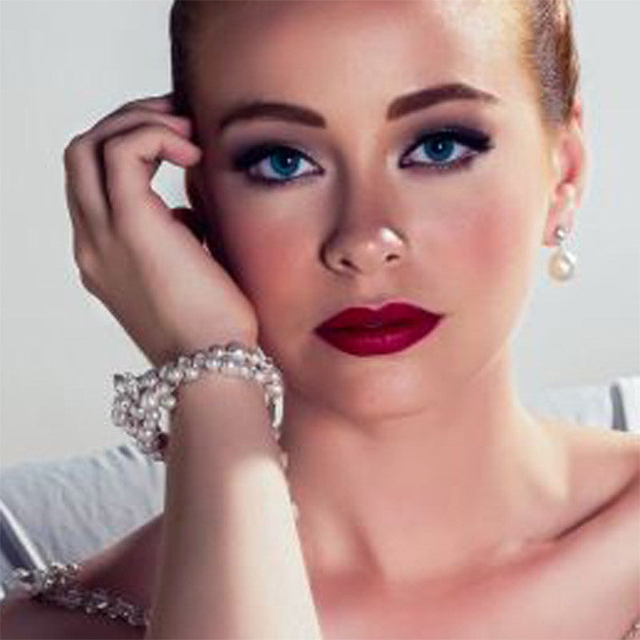 Kezani Angelique Pearl Twist Bridal Bracelet – Elegant Wedding Jewelry for Brides & Special Occasions