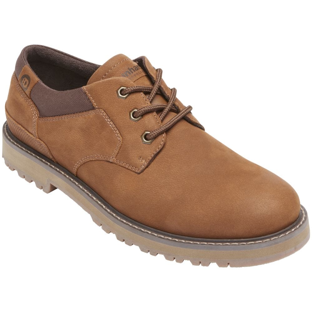 Bryne Plain Toe Oxford Shoes for Men - Classic Formal Dress Shoes for Business & Office - Comfortable Leather Oxfords for Wedding, Interview & Professional Occasions