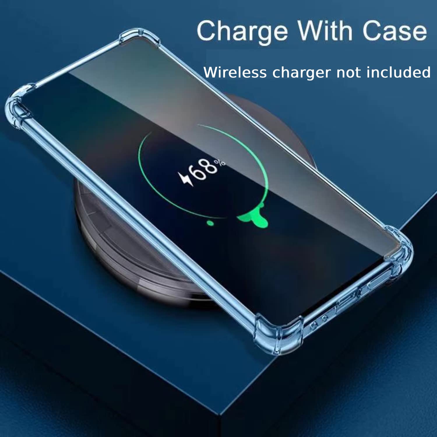 Trippy Smile Face iPhone 13 Pro Max Case - Blue & White Melted Design Funny Phone Cover for Women & Men | Trendy TPU Bumper Protection | Perfect for Music Festivals & Rave Parties
