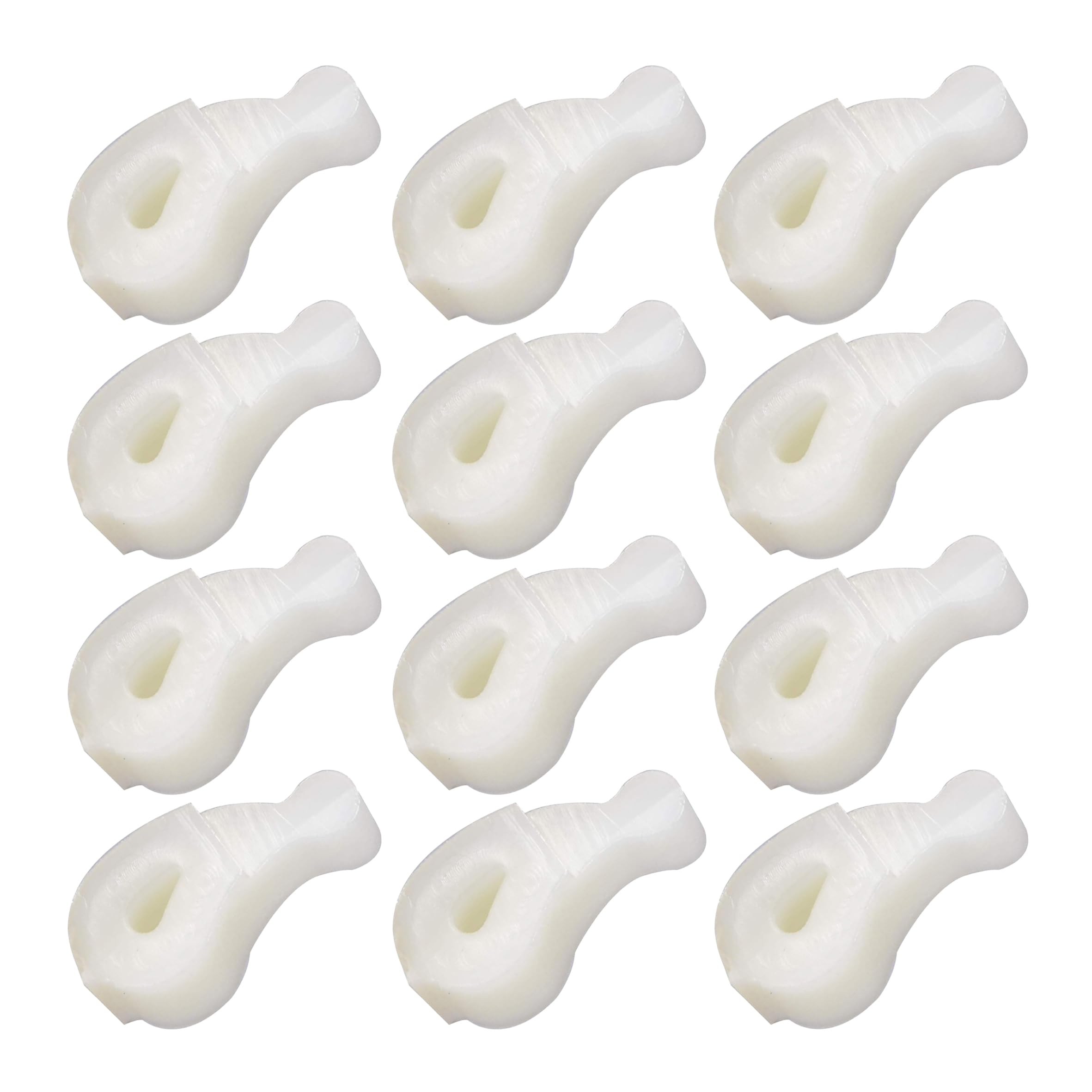 PartsBroz 80040 Washer Agitator Dogs 12-Pack - Ultra Durable Washing Machine Replacement Kit Compatible with Whirlpool, Kenmore, Maytag, Kitchenaid, Roper - Replaces AP3119063 PS388034 387091 - Perfect for DIY Washer Repairs and Home Appliance Maintenance